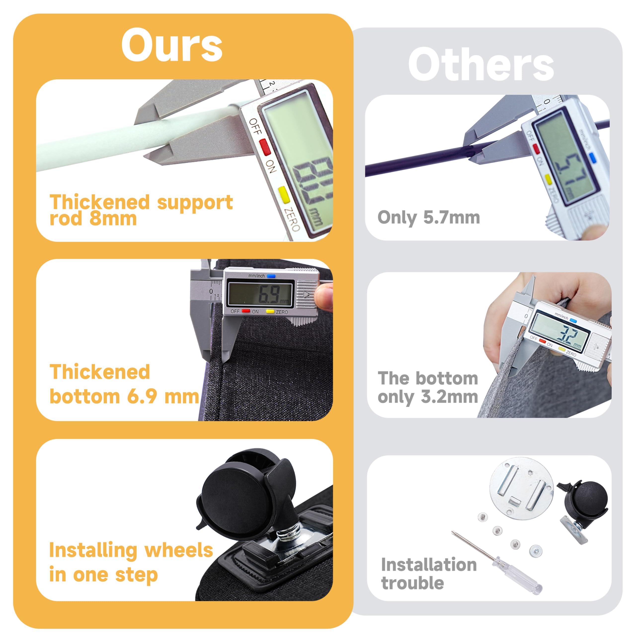 Black Laundry Hamper With Lid And Wheels,Rolling Laundry Basket With Handles Foldable Dirty Clothes Hamper Wheeled Laundry Hampe