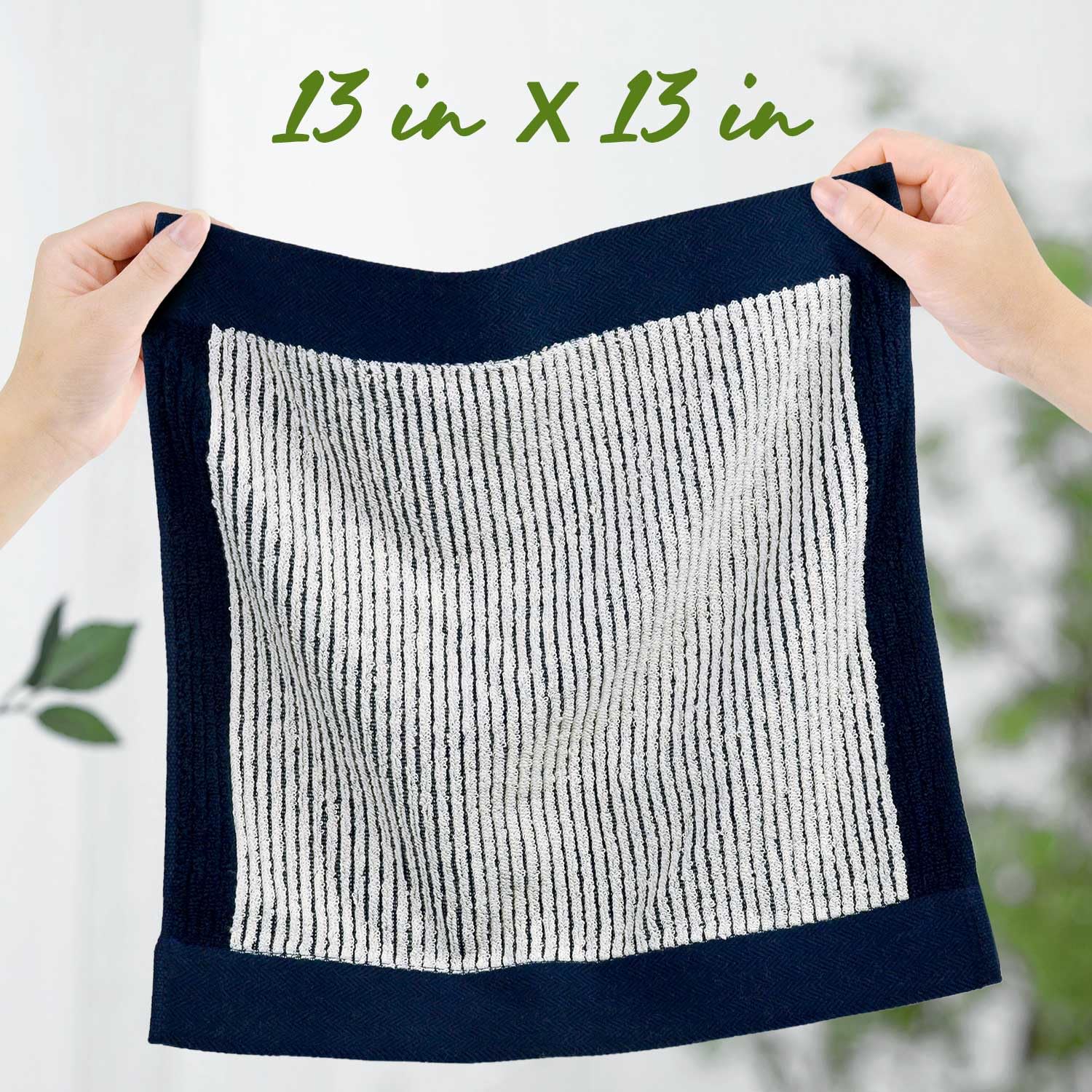 Cleanbear Wash Cloths 12 Pack Washcloths For Your Face And Body, Bathroom Towels For Showering, 13    X 13    Large Washcloth Se