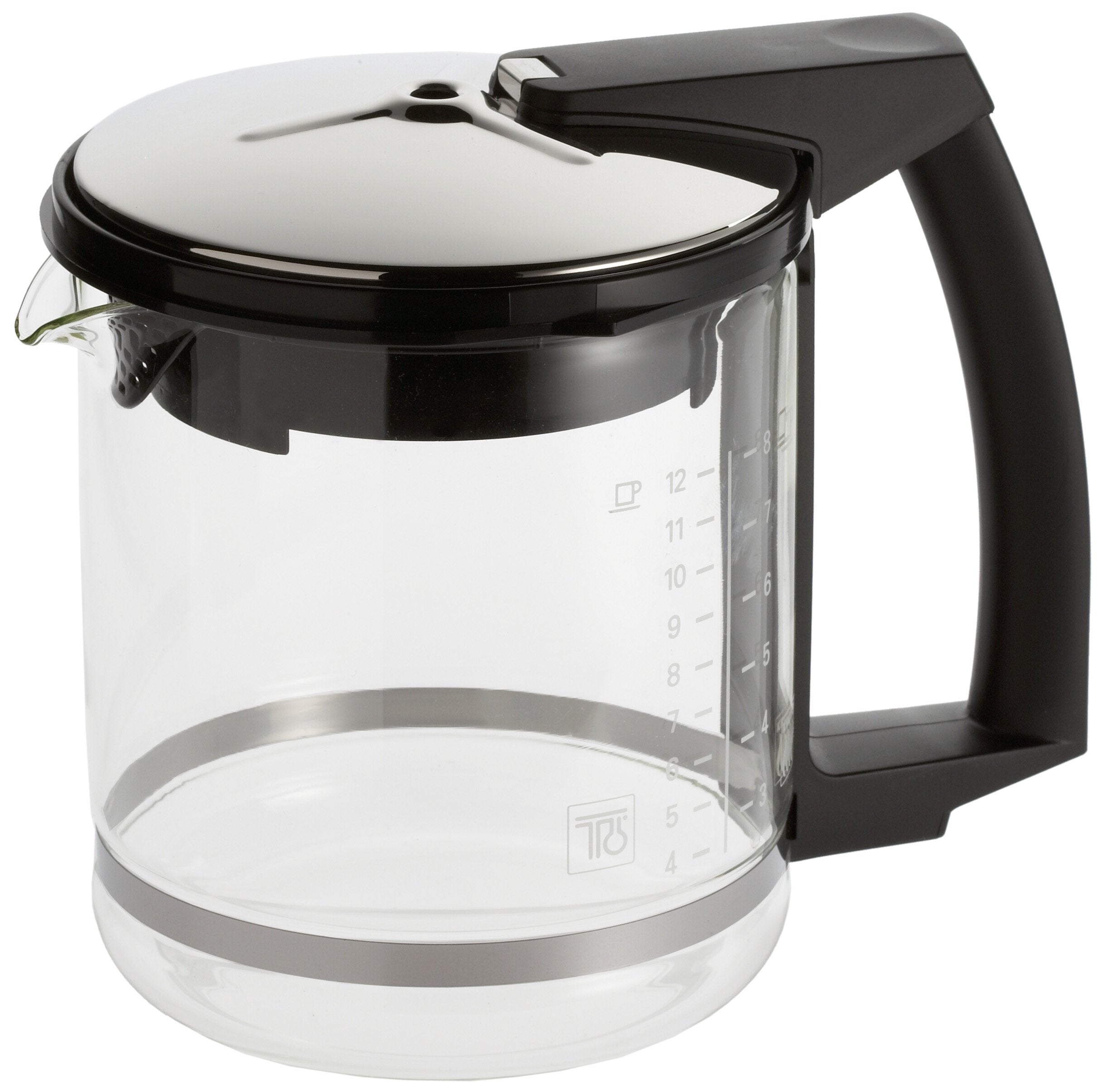 Krups F 046 42 Glass Jug to T 8 (Art. 468) Espresso/Coffee Machine Accessory Black