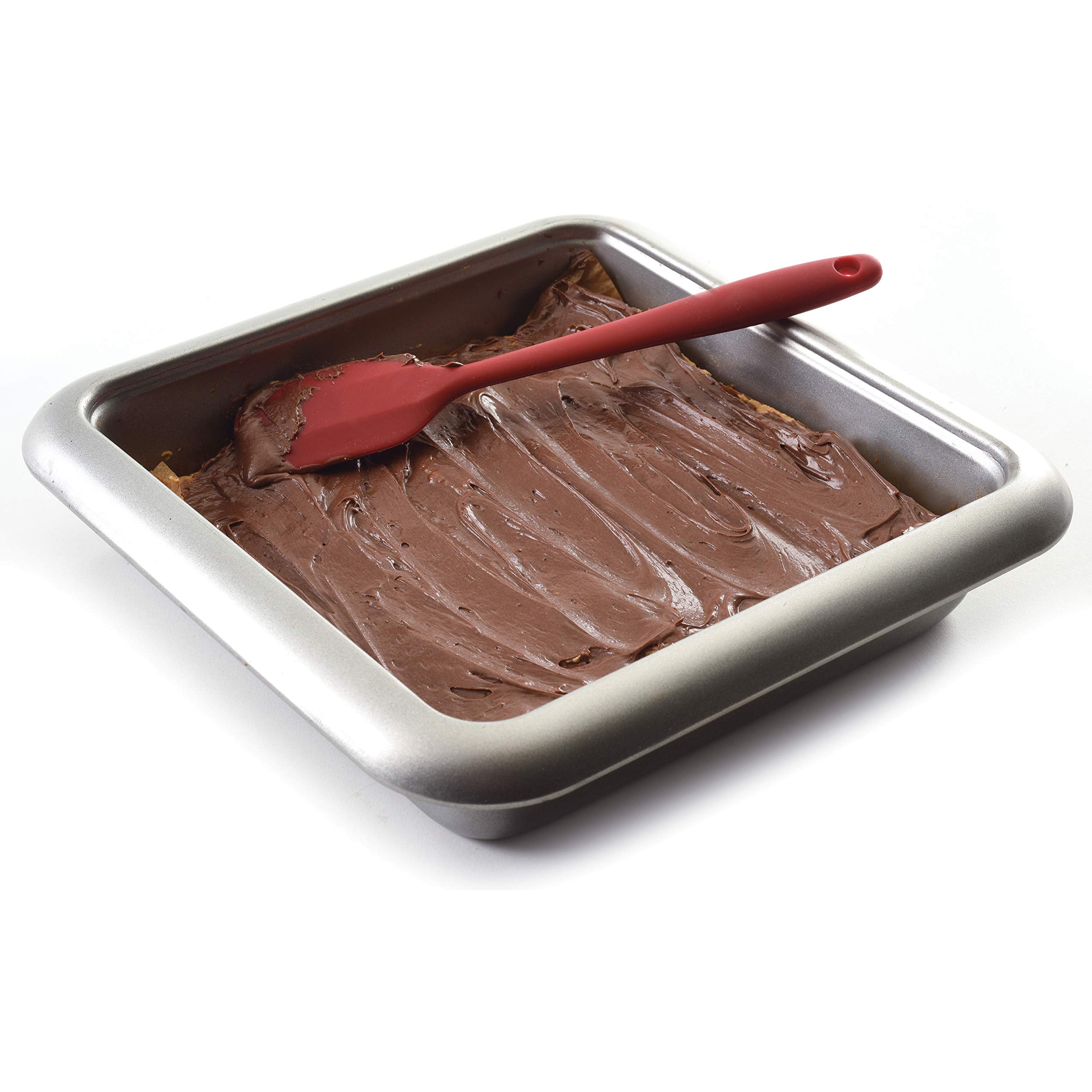 Norpro, Red 3 Piece Silicone Spatula Set, Large