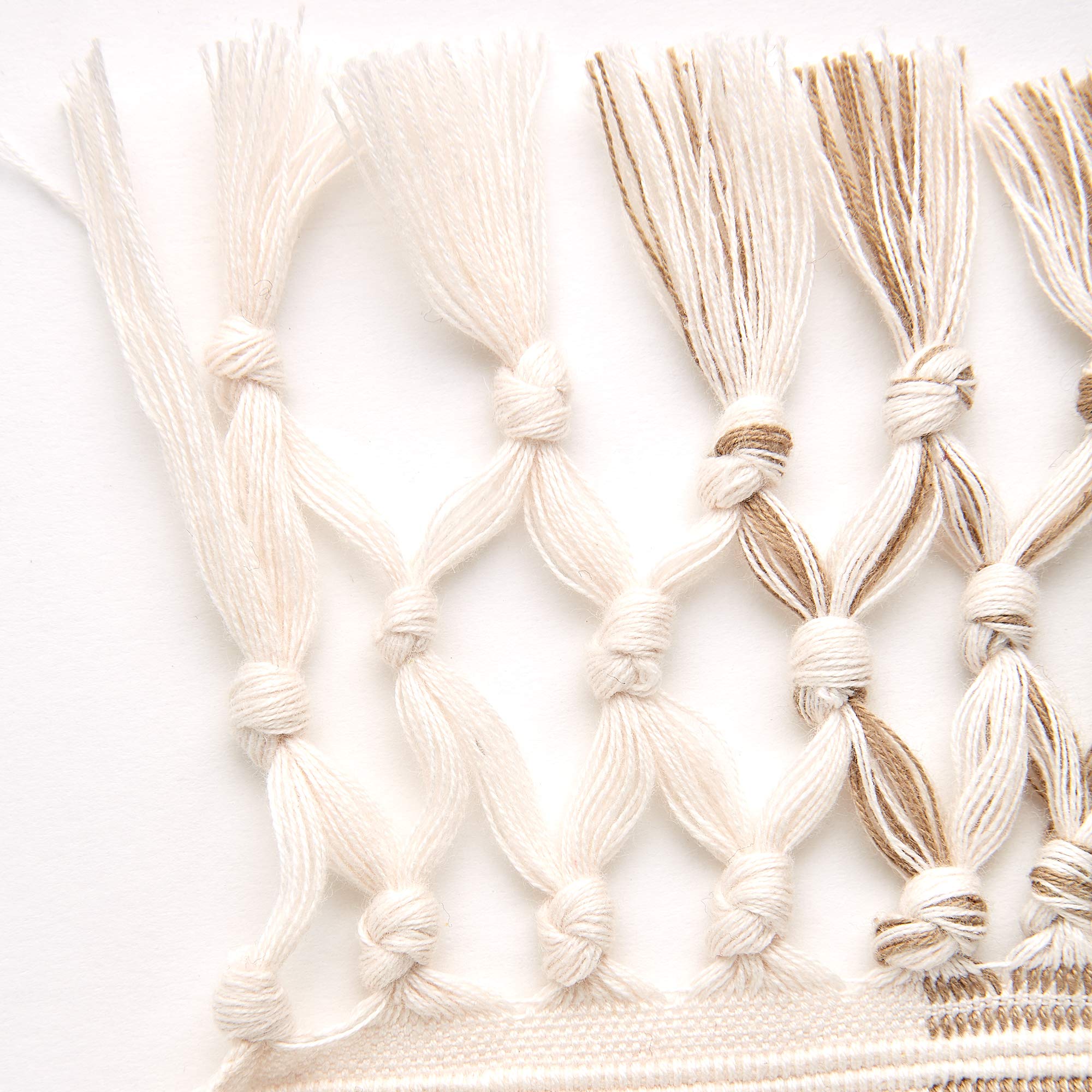 Dii Dobby Stripe Woven Table Runner, 13X108 (13X113.5, Fringe Included), Barn Red