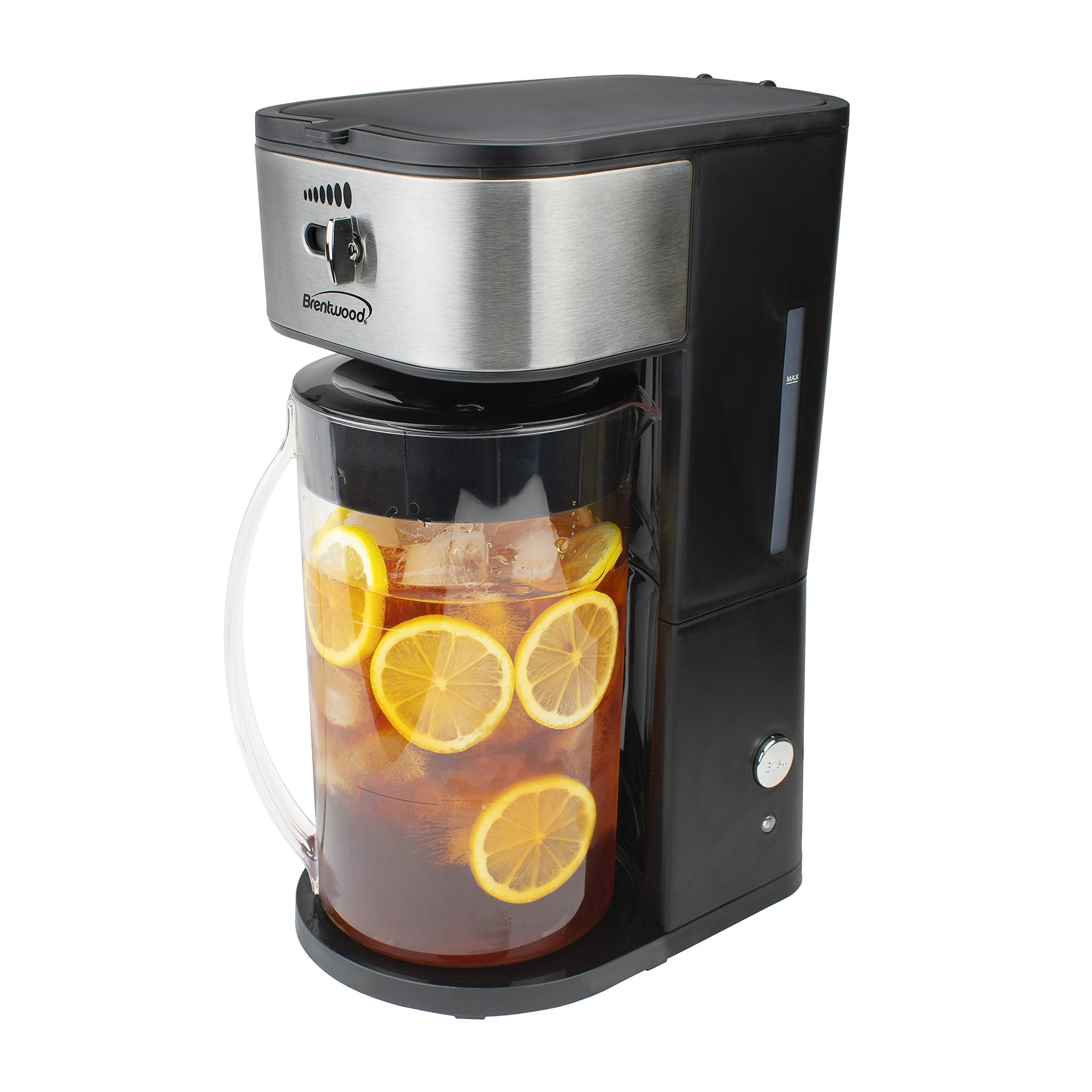 Brentwood Kt-2150Bk Iced Tea And Coffee Maker With 64 Ounce Pitcher, Black