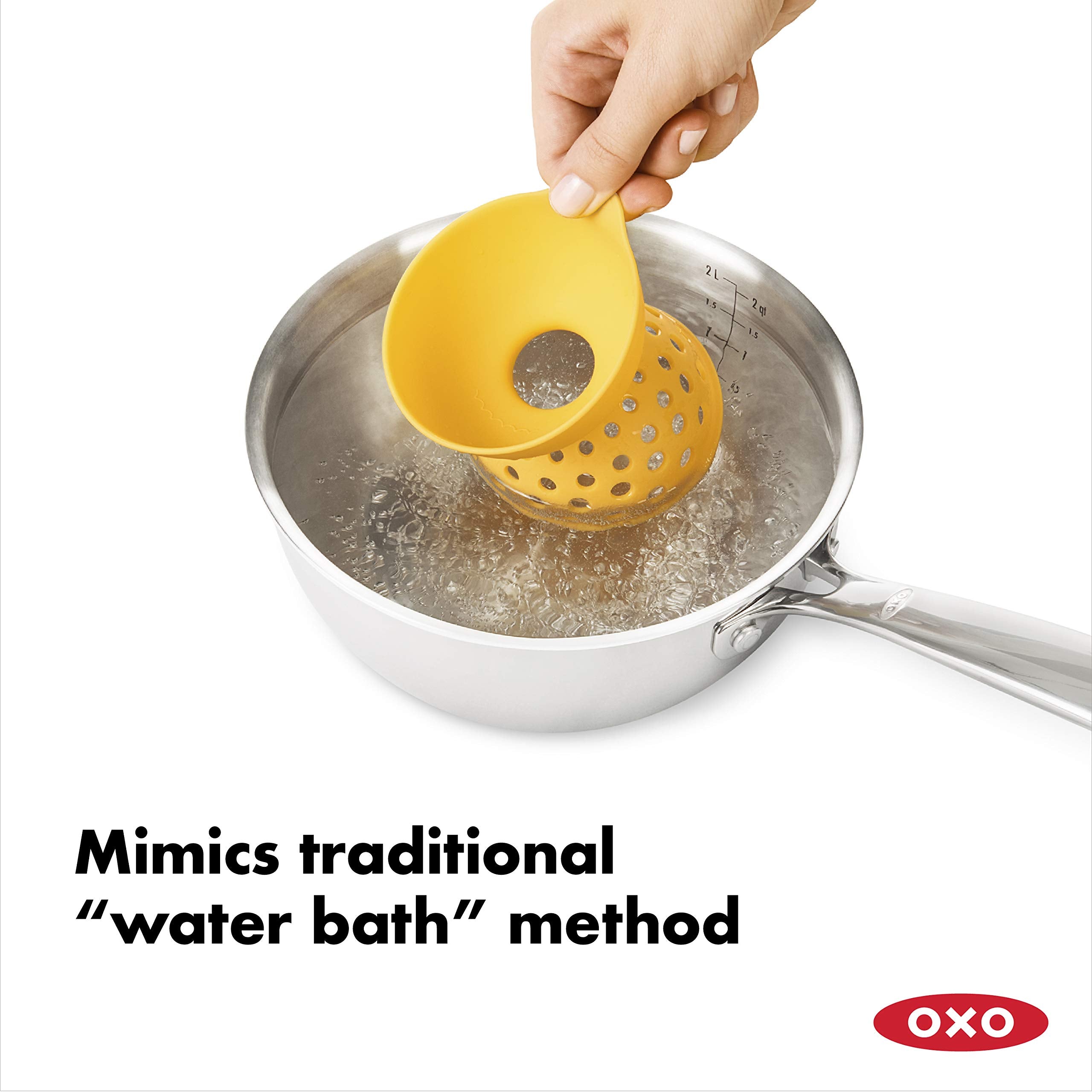 Oxo Good Grips Silicone Egg Poachers (Set Of 2),Yellow