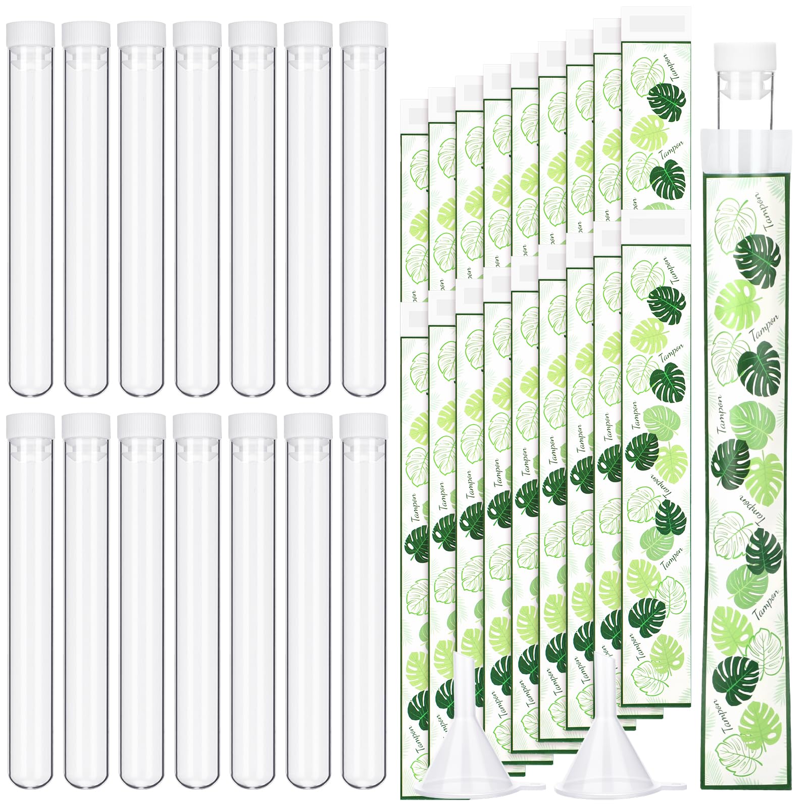 Copkim 38 Pcs Tampon Tube Set for Women,Fresh Style