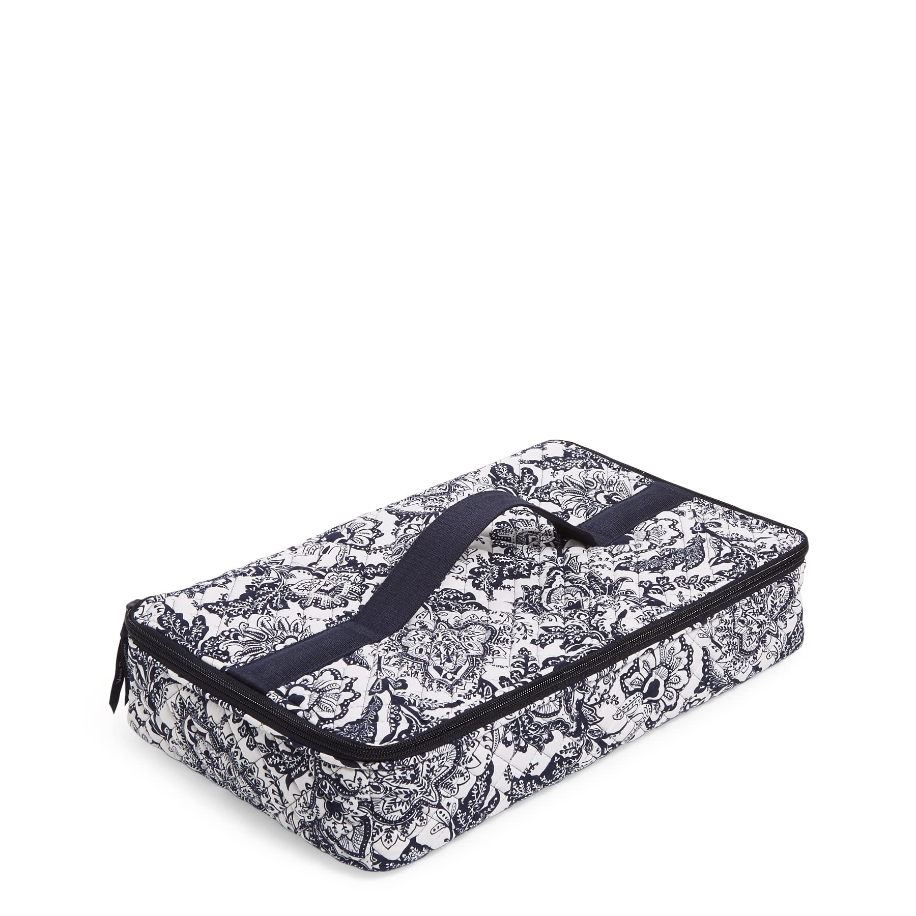 Vera Bradley Womens Cotton Heat Resistant Casserole Carrier, Java Navy & White  Recycled Cotton, One Size
