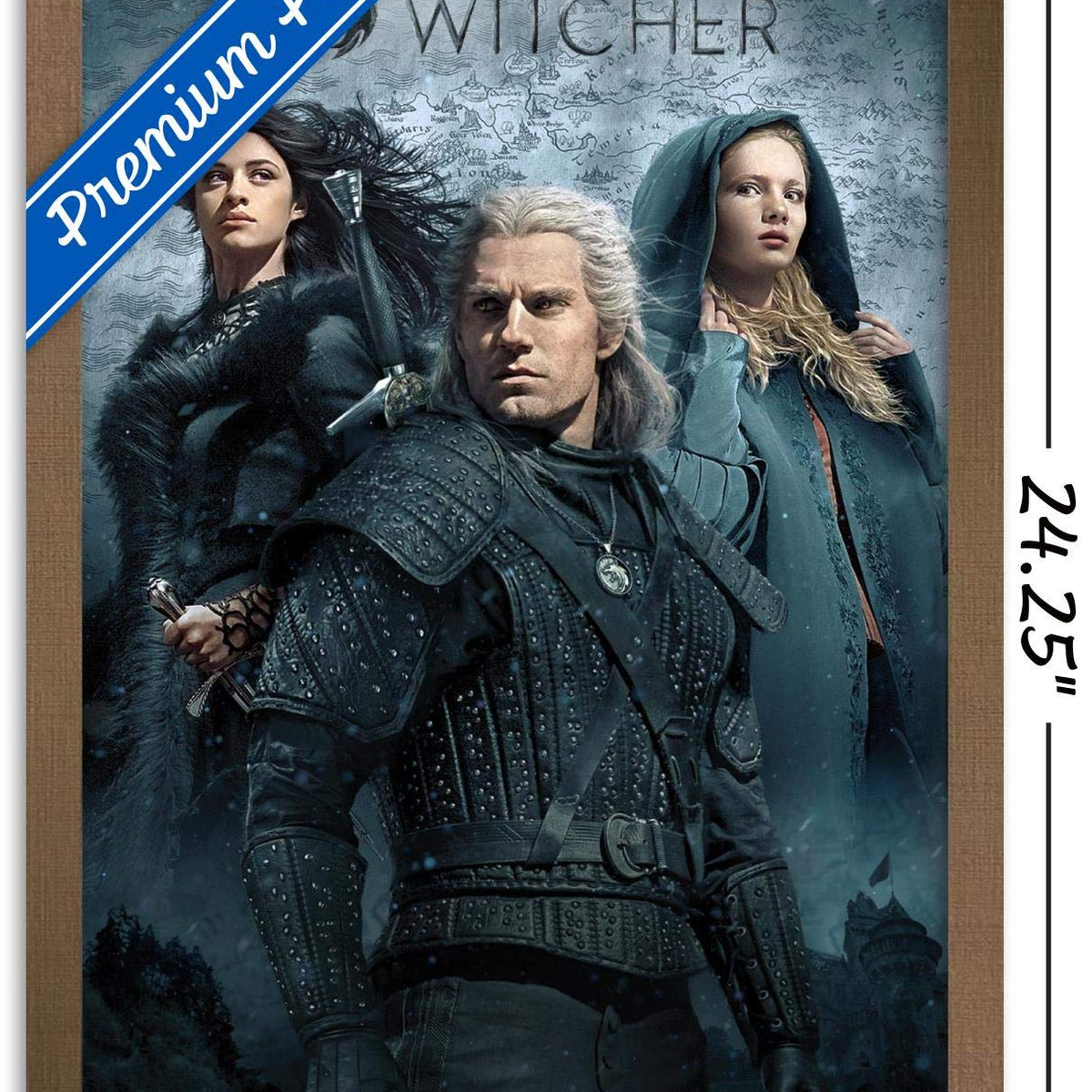 Trends International Netflix The Witcher - Key Art Wall Poster, 14.725 ...