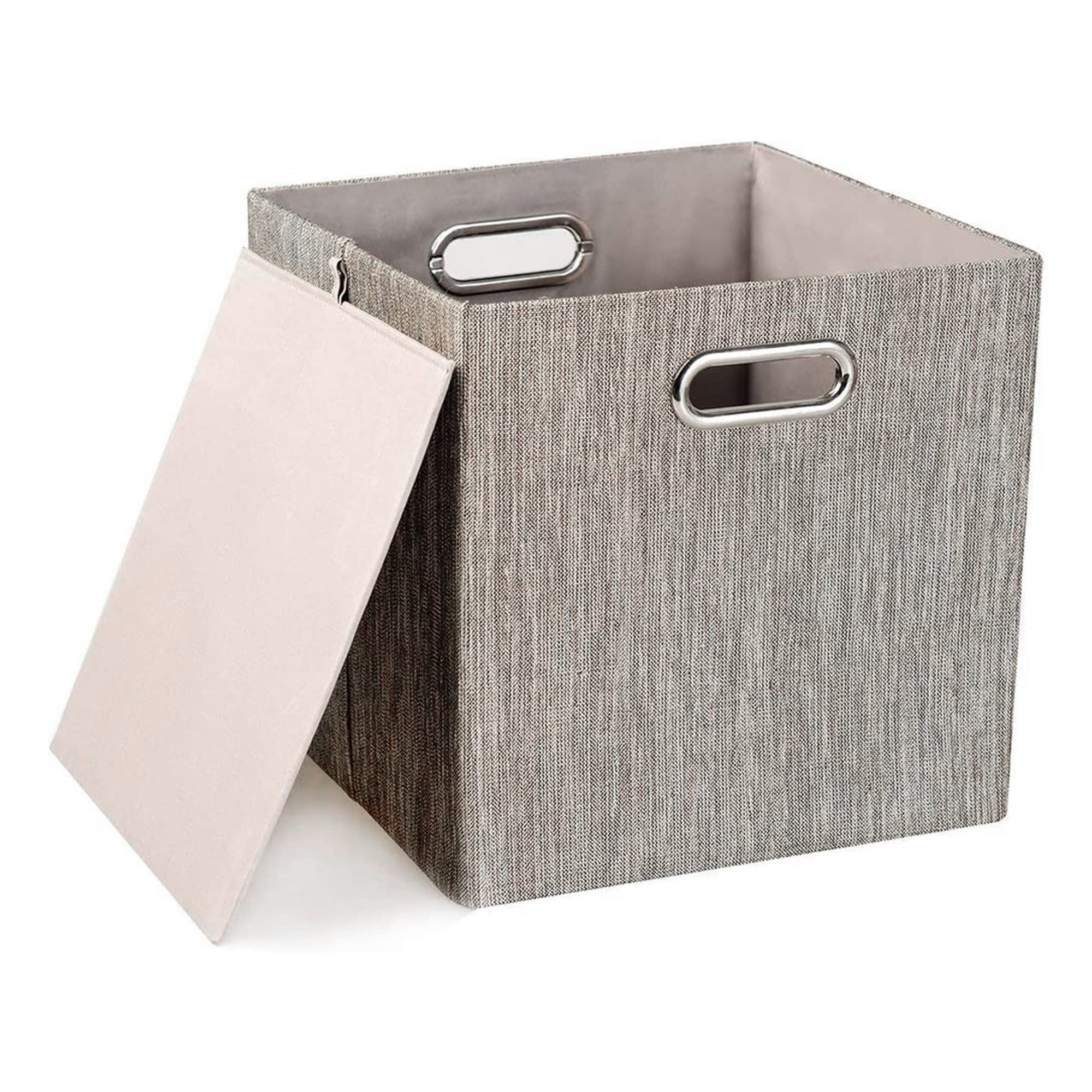 Posprica 3X Thicker Collapsible Storage Bins 13?13 Foldable Storage Cube Boxes Fabric Drawer for Closet Shelf Cabinet Bookcase