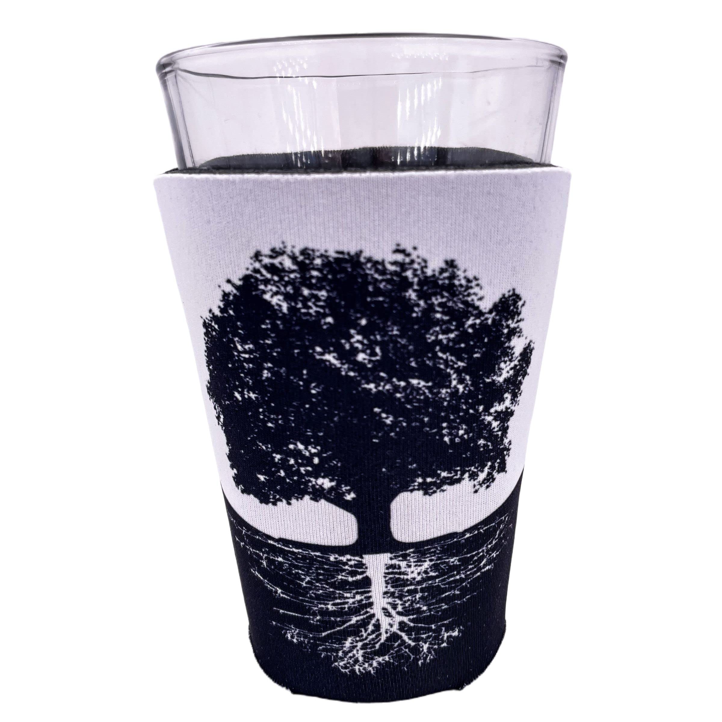 Tree Of Life Roots Pint Glass Coolie