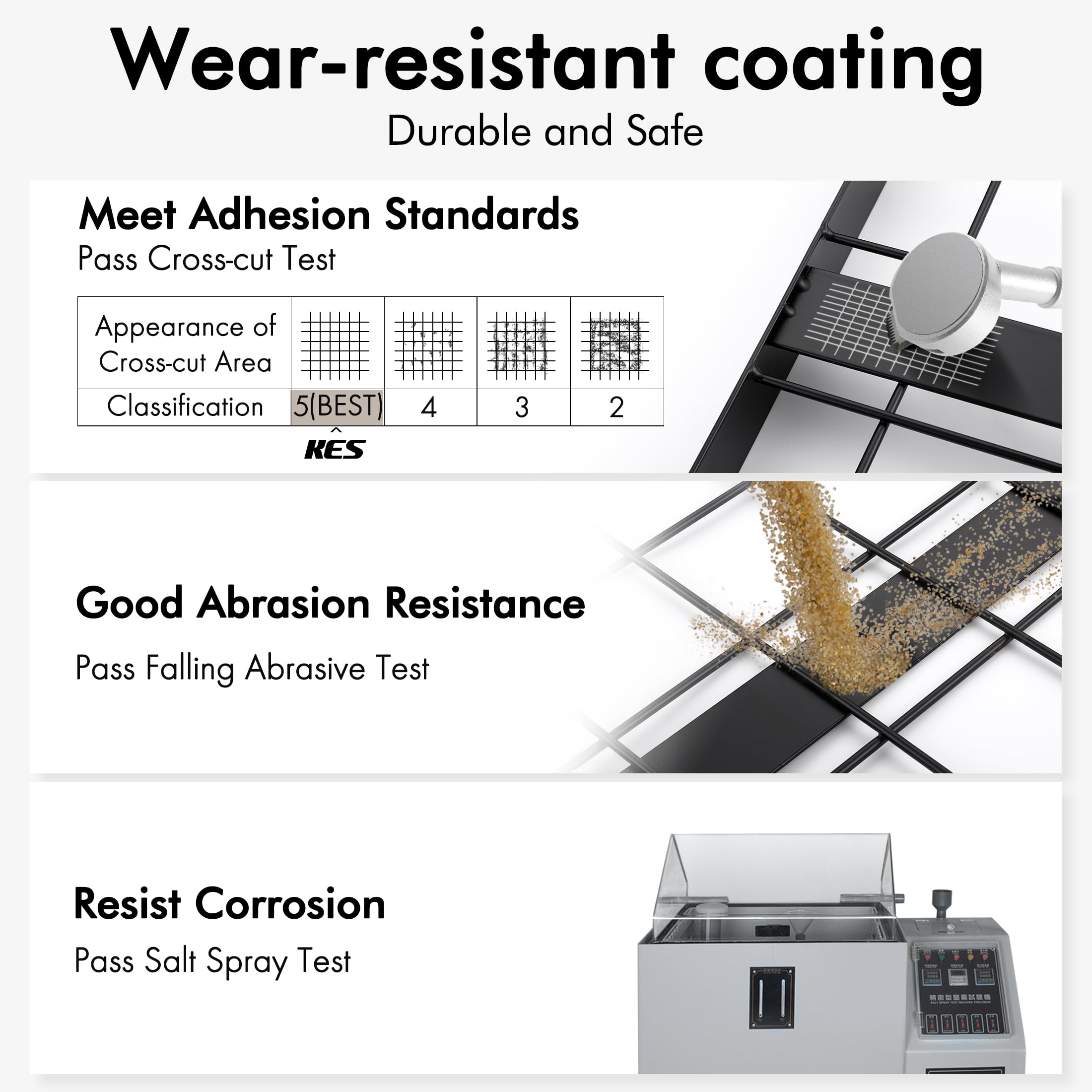 Kes Ceiling Pot Rack 30 Inches, Hanging Pots And Pans Organizer Rack For Ceiling With 15 Hooks, Matt Black Kitchen Pot Hanger Ra