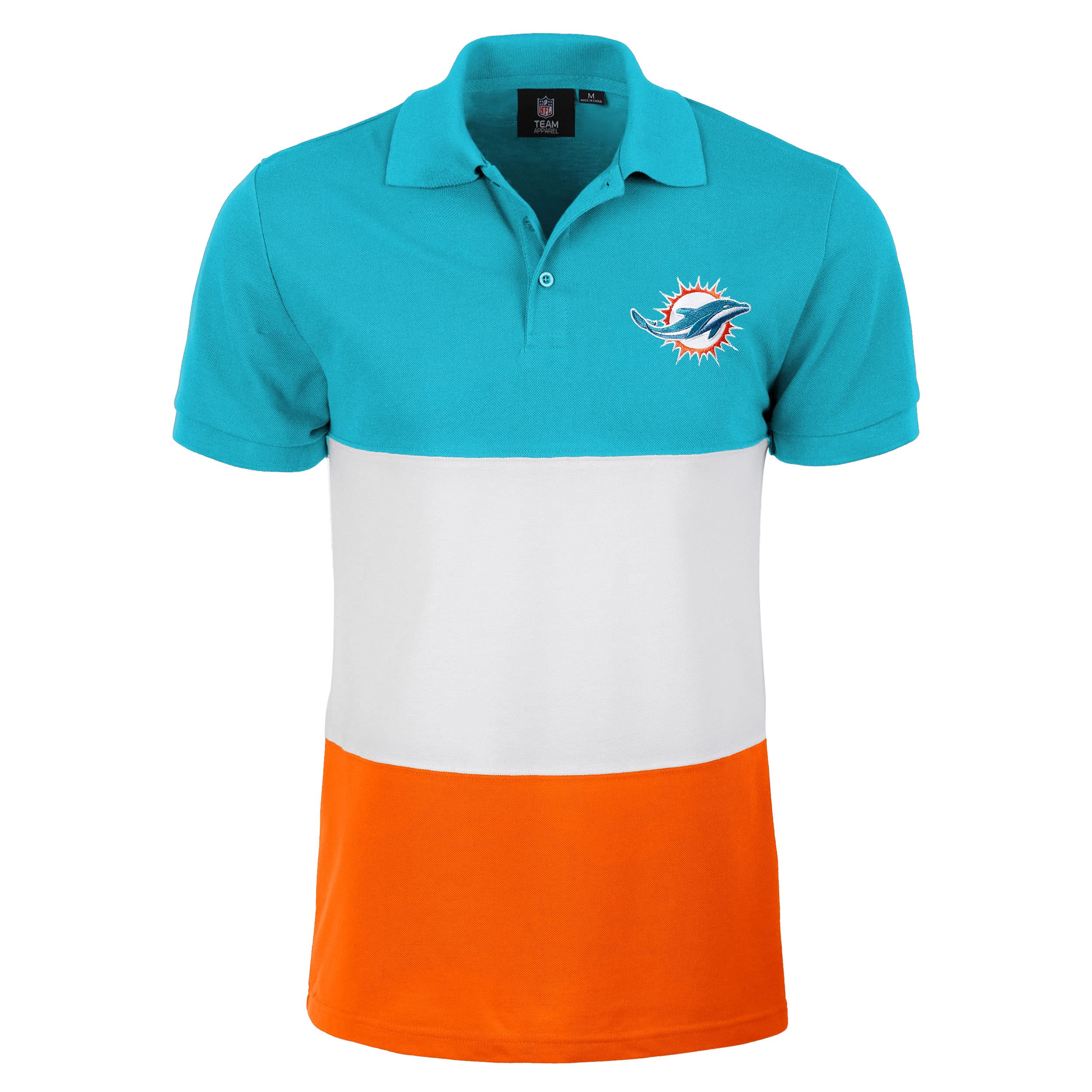 Foco Miami Dolphins Nfl Mens Rugby Scrum Polo - M