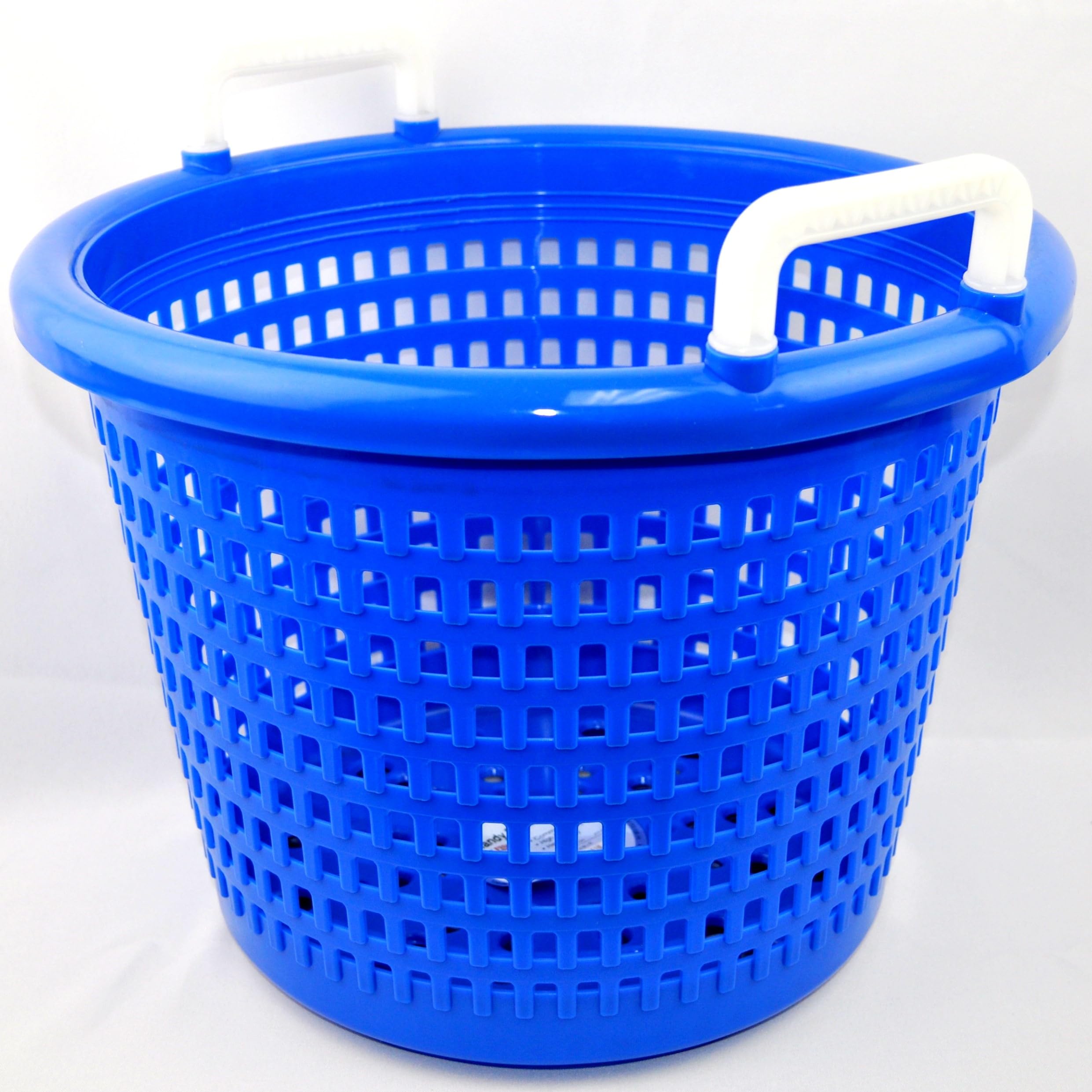 Handy Basket  Blue for Fishing, Laundry, heavy duty, hold up 40 lbs, can take hot and cold condition, used by commercial fisher