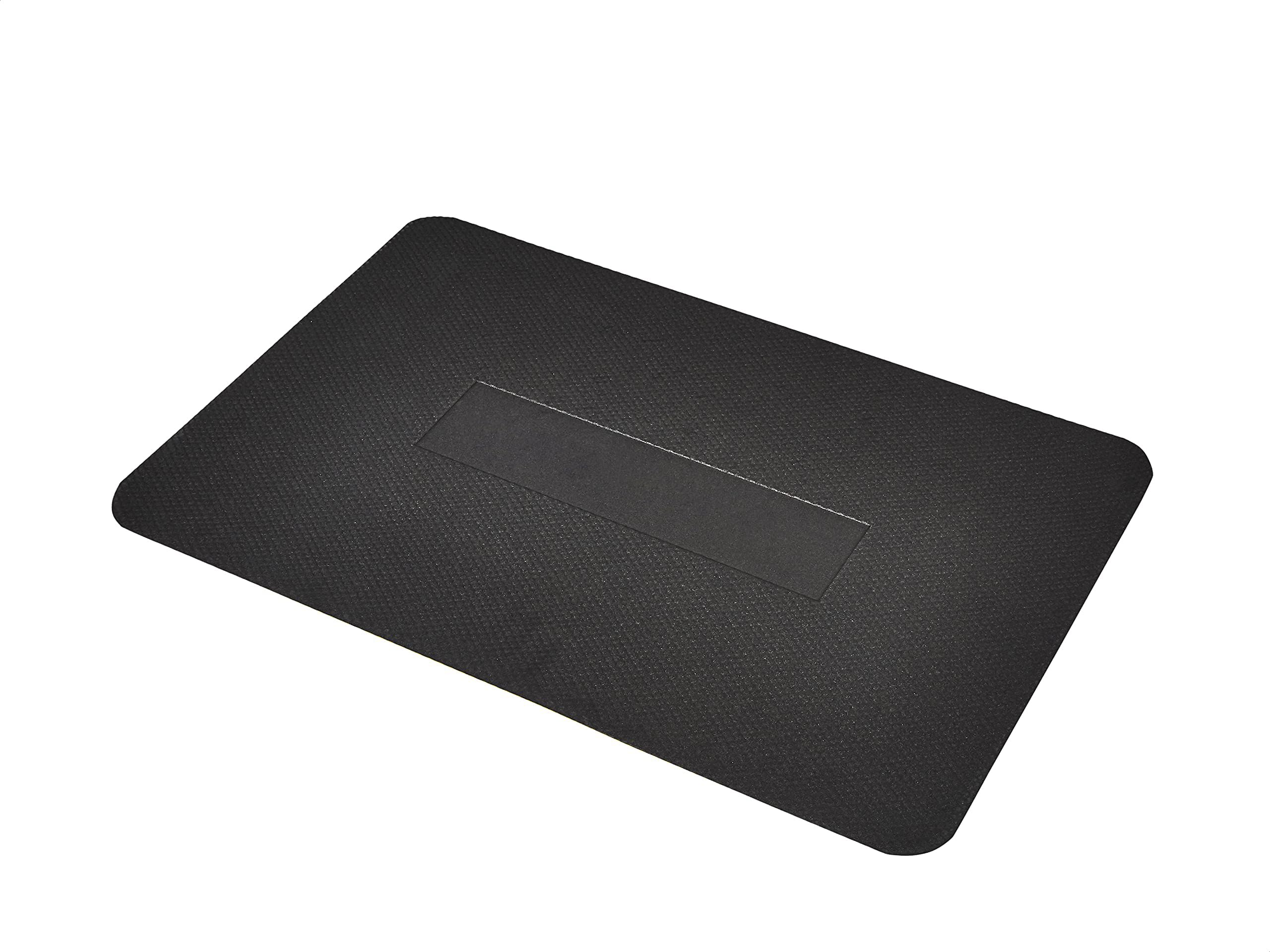 Amazoncommercial 34 Rectangular Durable Anti Fatigue Ergo Comfort Standing, 32X20, 1 Mat, Black, Solid