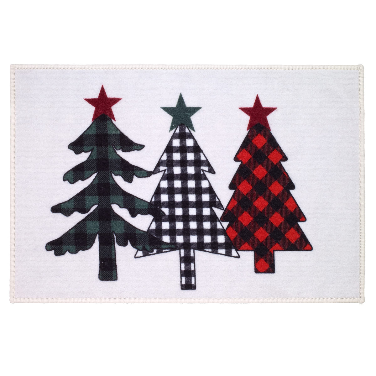Avanti Linens - Bath Mat, Cotton Bath Rug With Non-Slip Backing, Holiday Home Decor, 20'' X 30'' (Tis The Season Collection)
