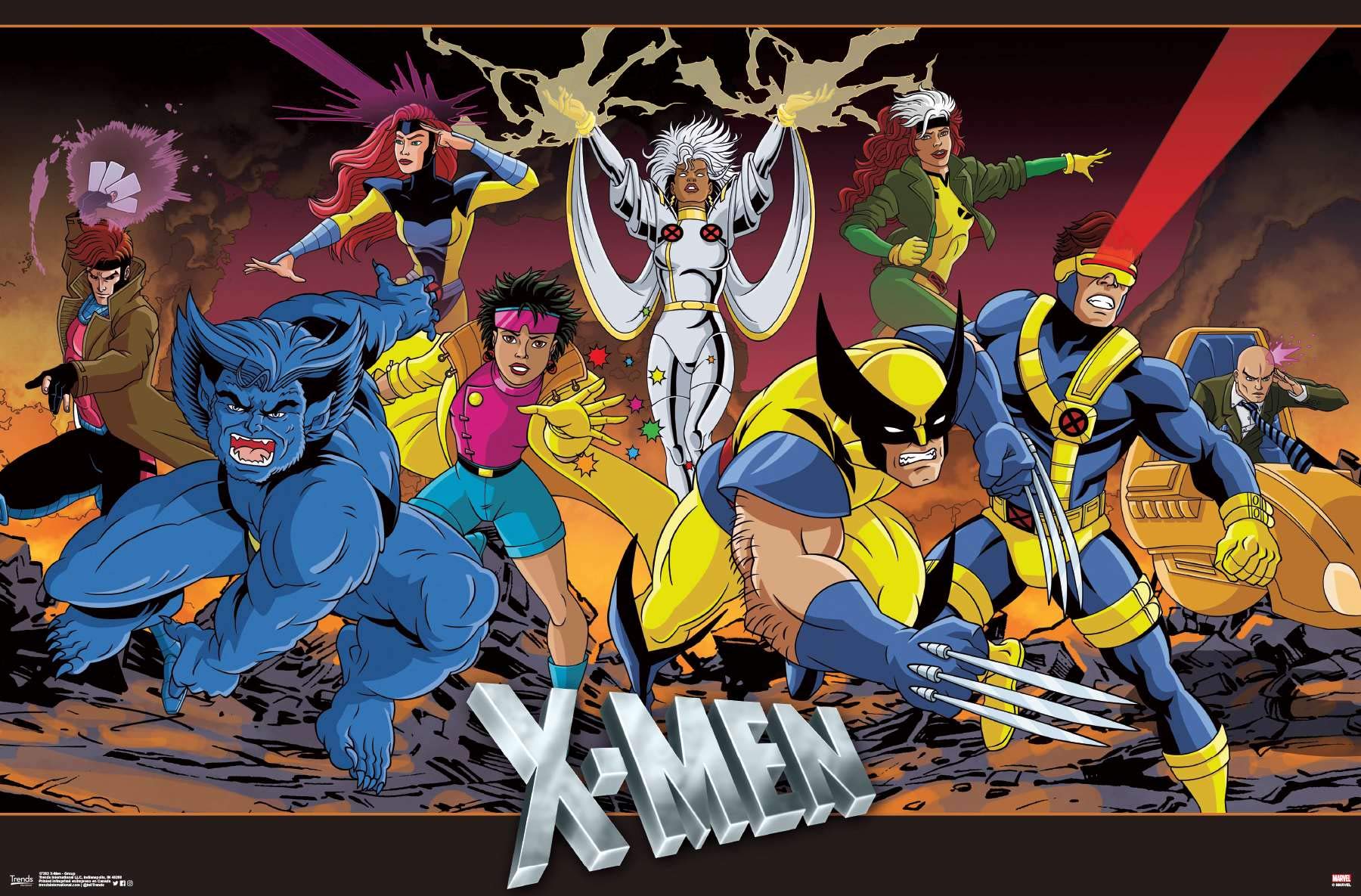 Trends International Marvel Comics - The X-Men - Group Wall Poster, 14.725'' X 22.375'', Premium Unframed Version