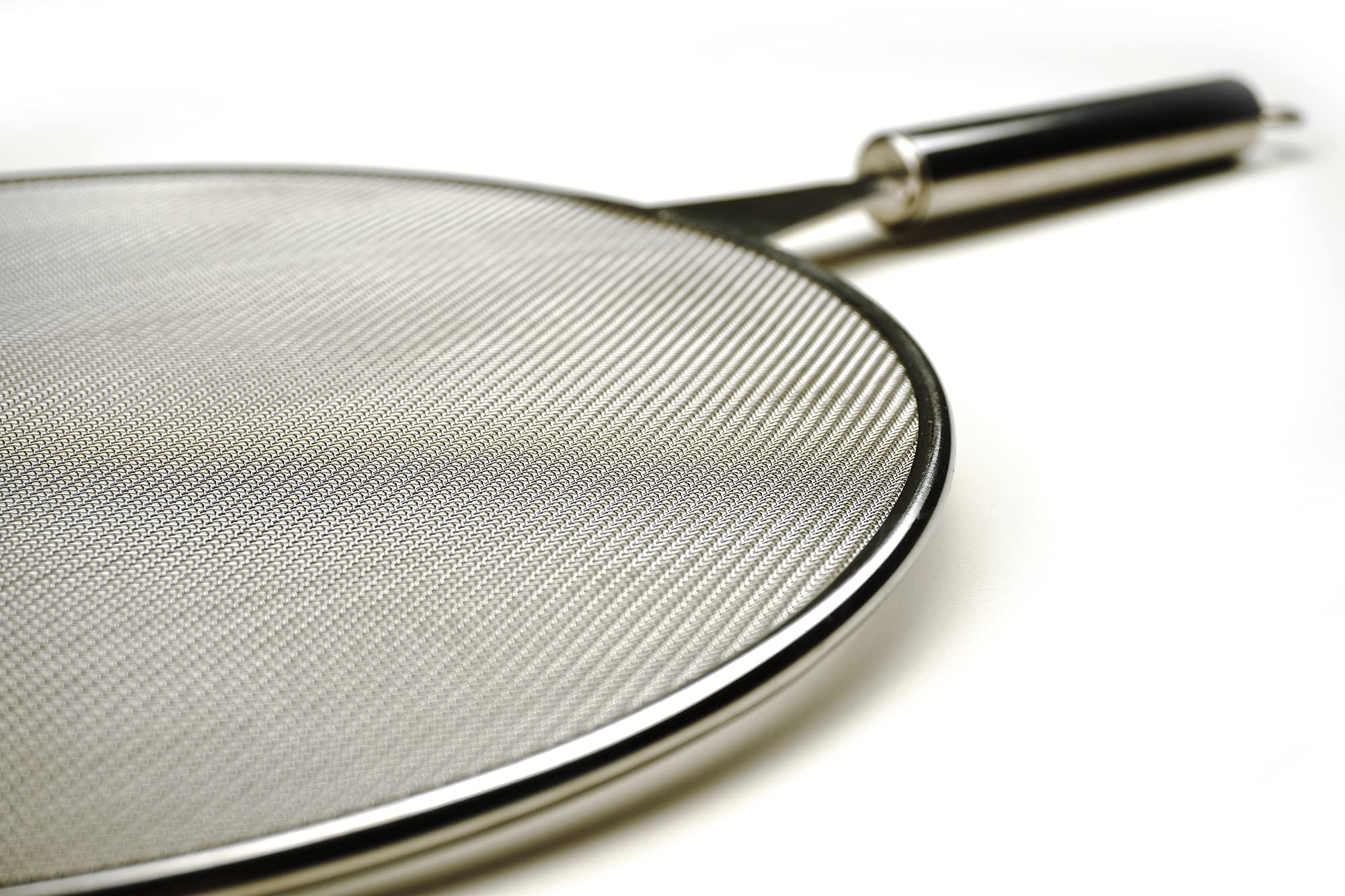 Rsvp International Endurance Kitchen Collection Splatter Screen, Dishwasher Safe, 15'' Diameter, Stainless Steel