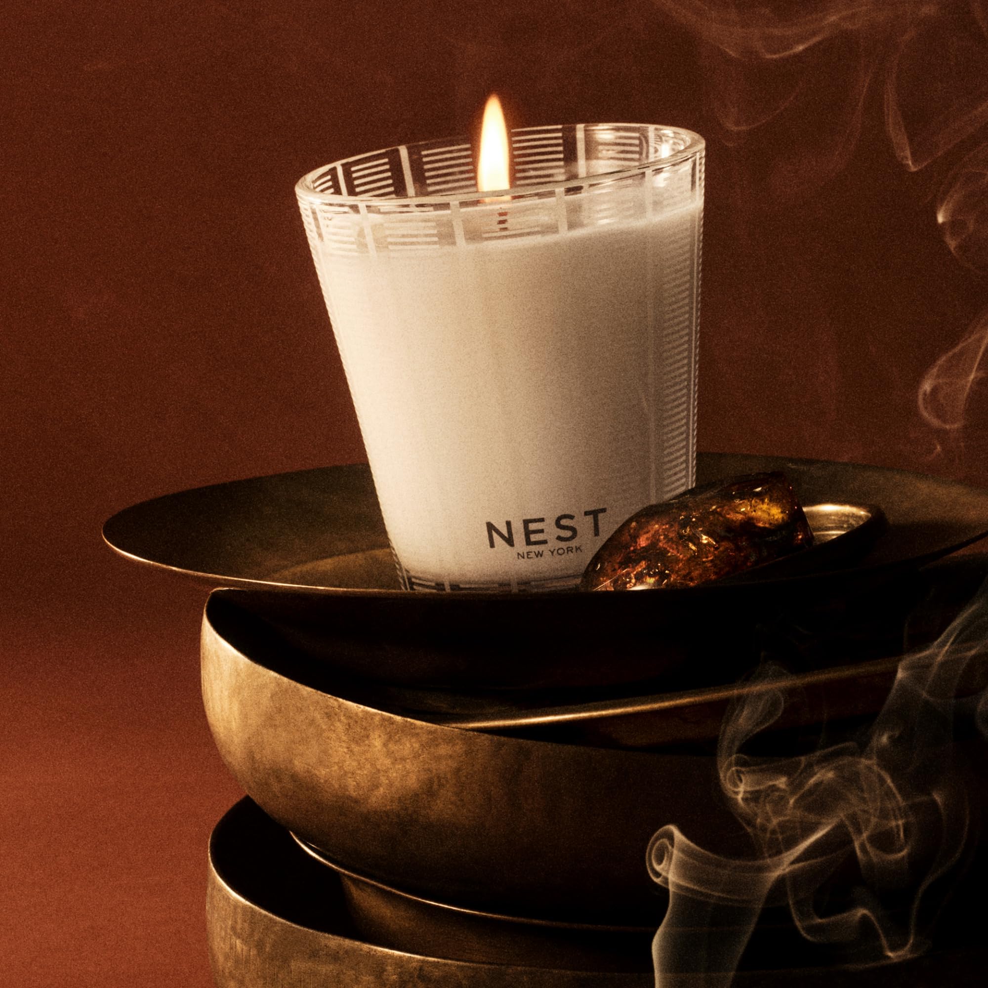 NEST Fragrances Moroccan Amber, NEST01MA003 Classic Candle, 8.1 oz