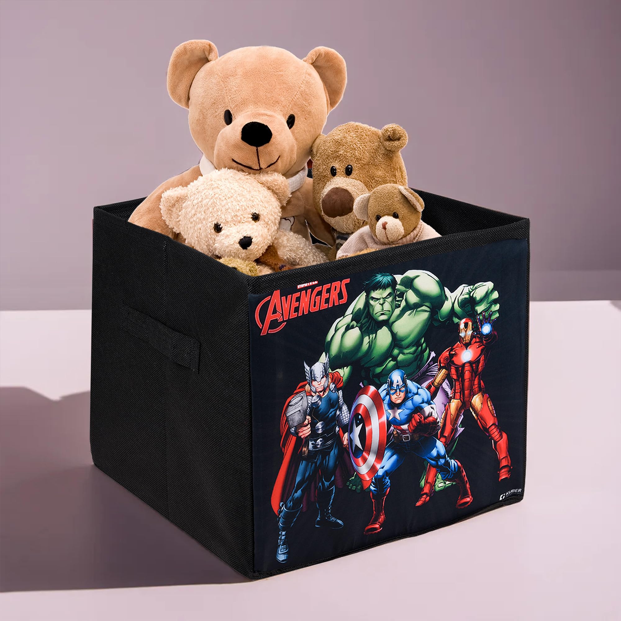 Heart Home Storage Box | Square Toy Storage Box | Wardrobe Organizer For ClothesBooksToysStationary | Drawer Organizer Box Wi