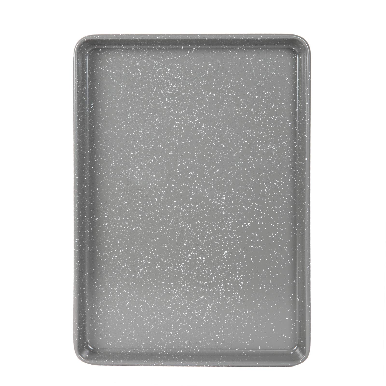 Cook With Color Bakeware Non Stick Baking Sheet, Speckled 9X13 Inch Classic Cookie Sheet, Roasting Sheet (Grey)
