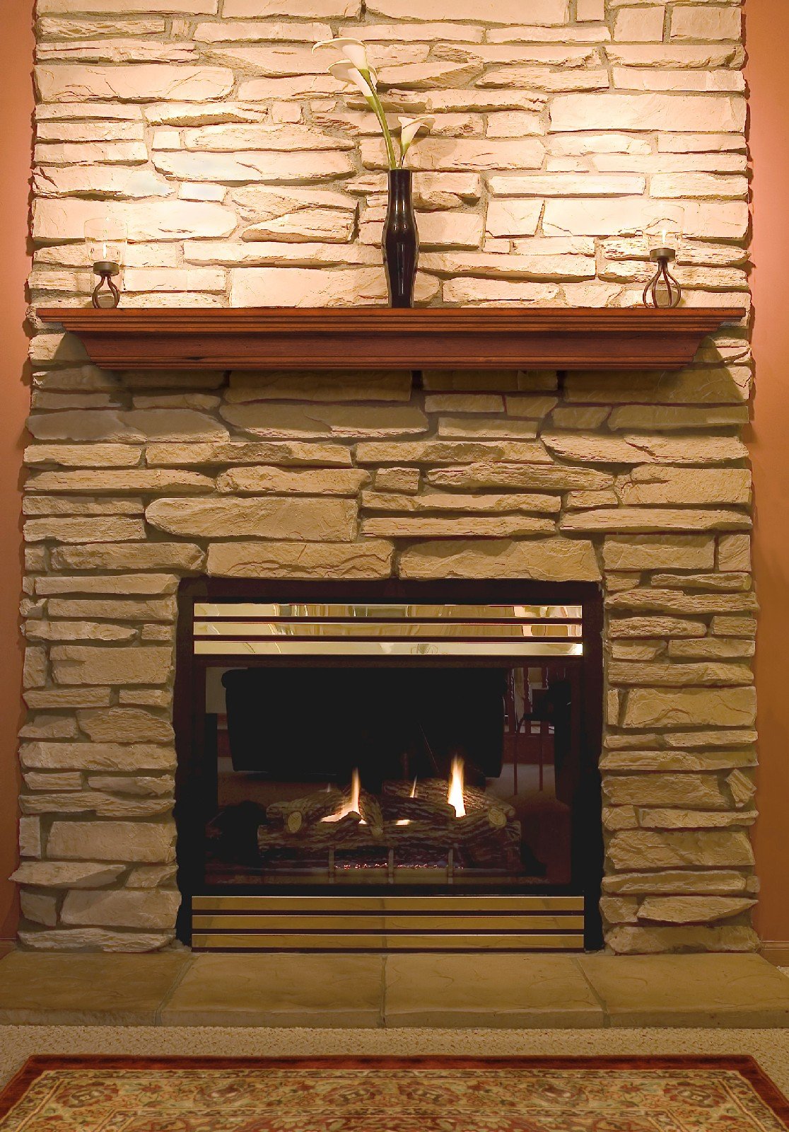 The Homestead 72'' Shelf or Mantel Shelf Unfinished
