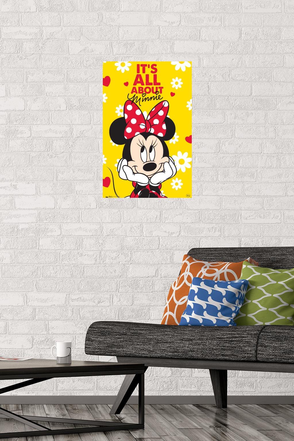 Trends International Disney Minnie Mouse - Classic Wall Poster, 14.725'' X 22.375'', Premium Unframed Version
