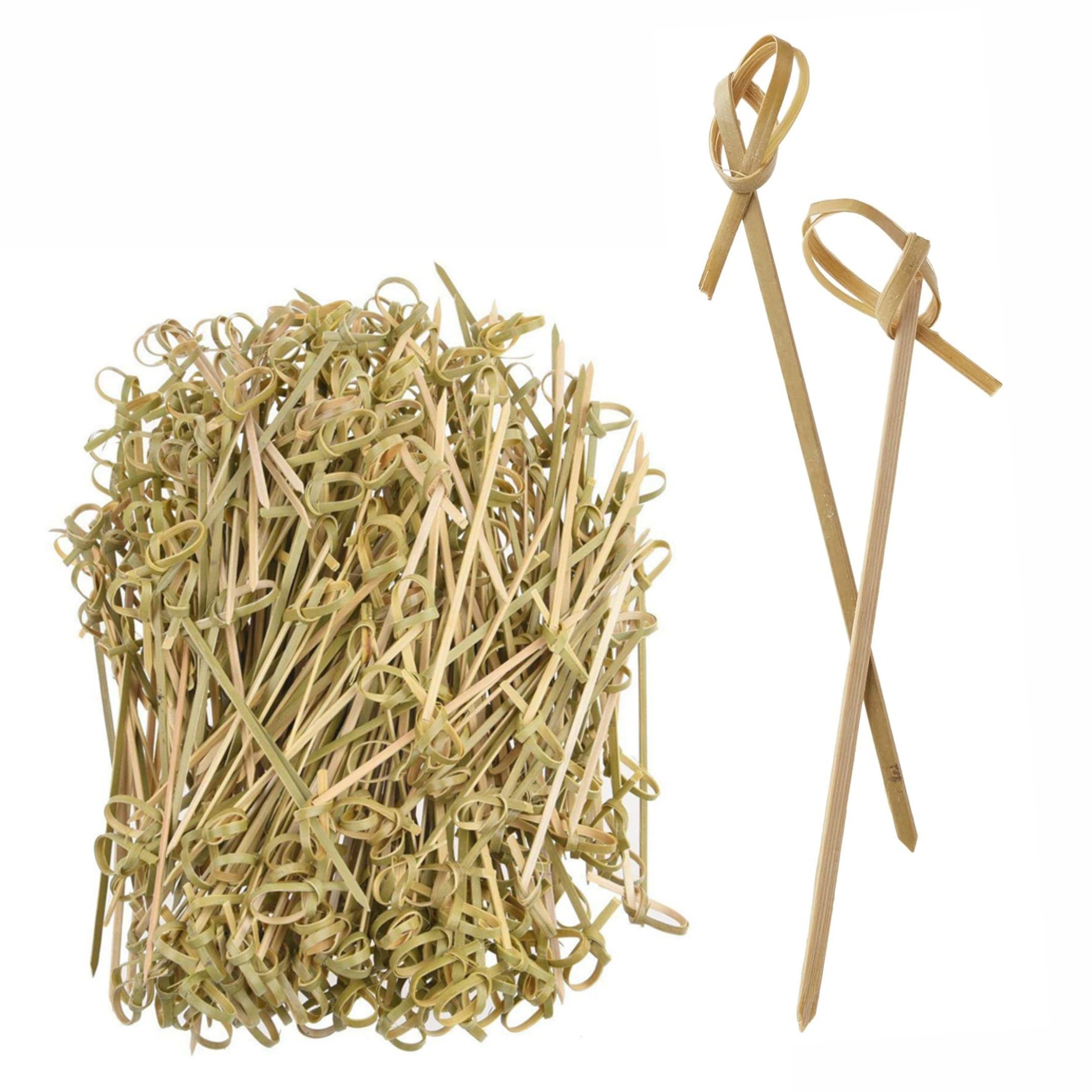 Perfectware - Bambooknot4-300Ct Bamboo Knot 4-300Ct 4'' Bamboo Knot Picks (Pack Of 300)