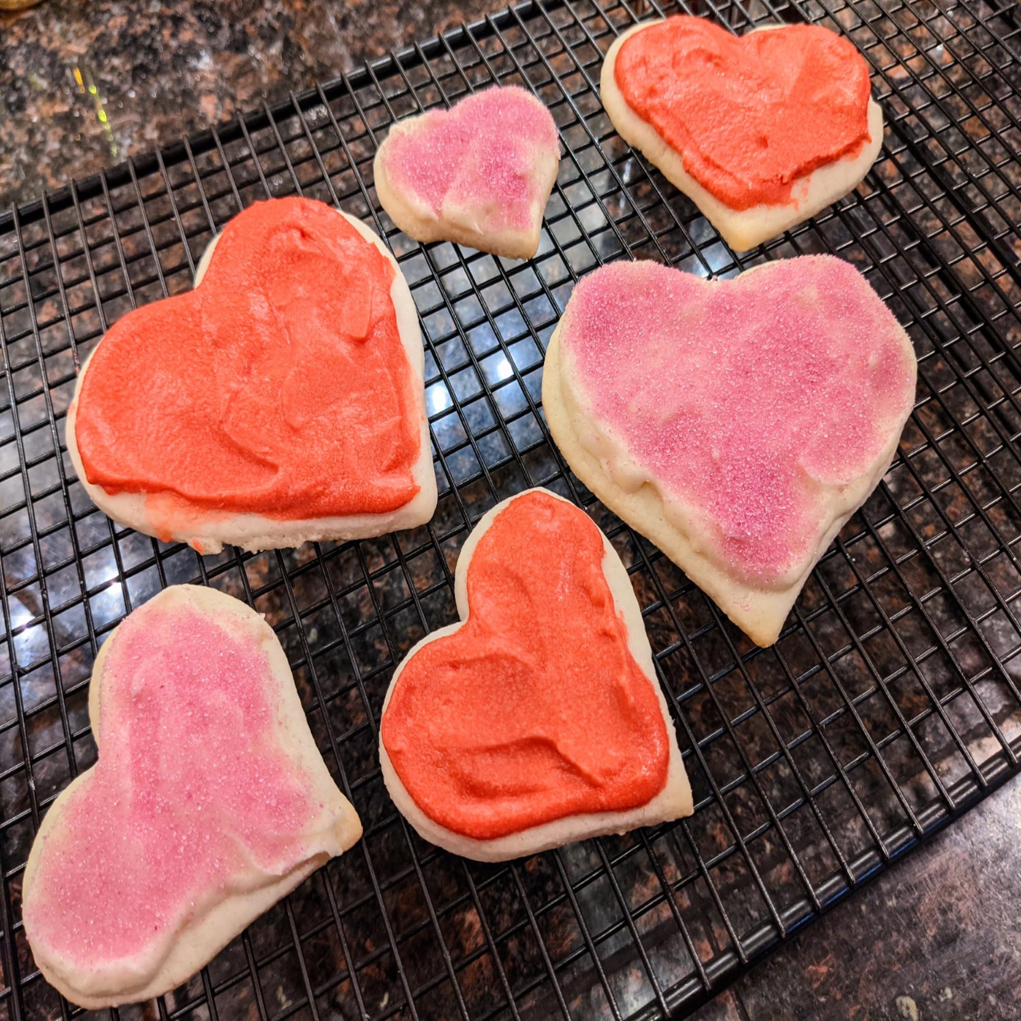 Heart Cookie Cutter Set-6 Pieces In Gratuated Size-Stainless Steel
