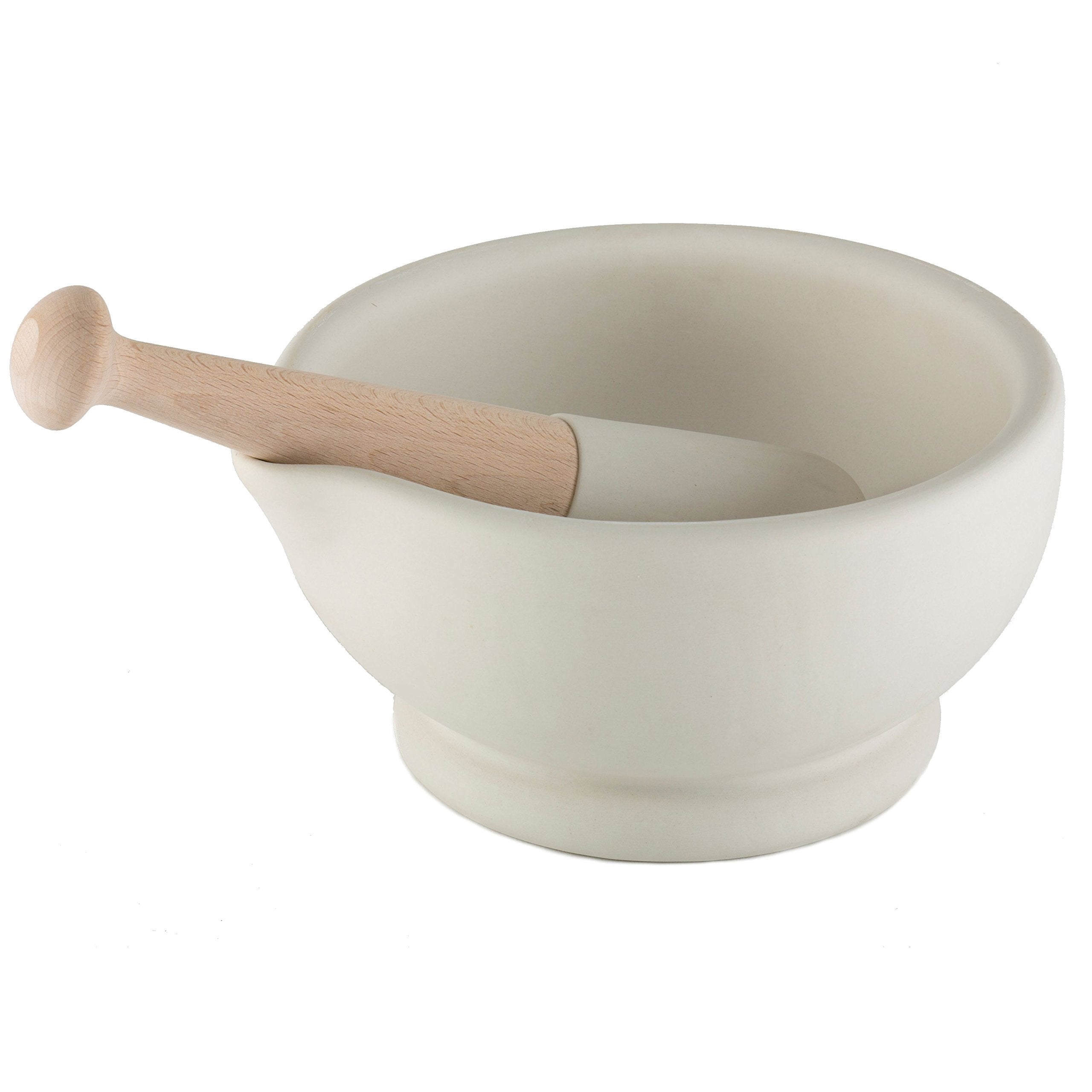 Milton Brook Range Unglazed Mortar & Pestle, 6-Inch