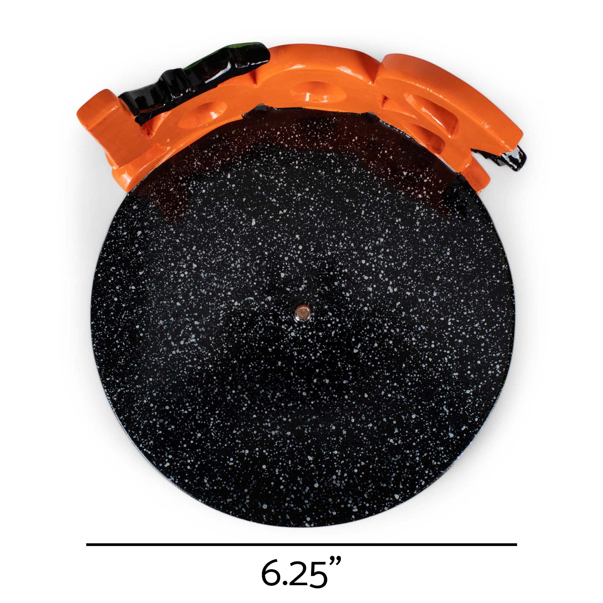 Elanze Designs Boo Bat 12 Inch Resin And Wood Halloween Paper Towel Holder