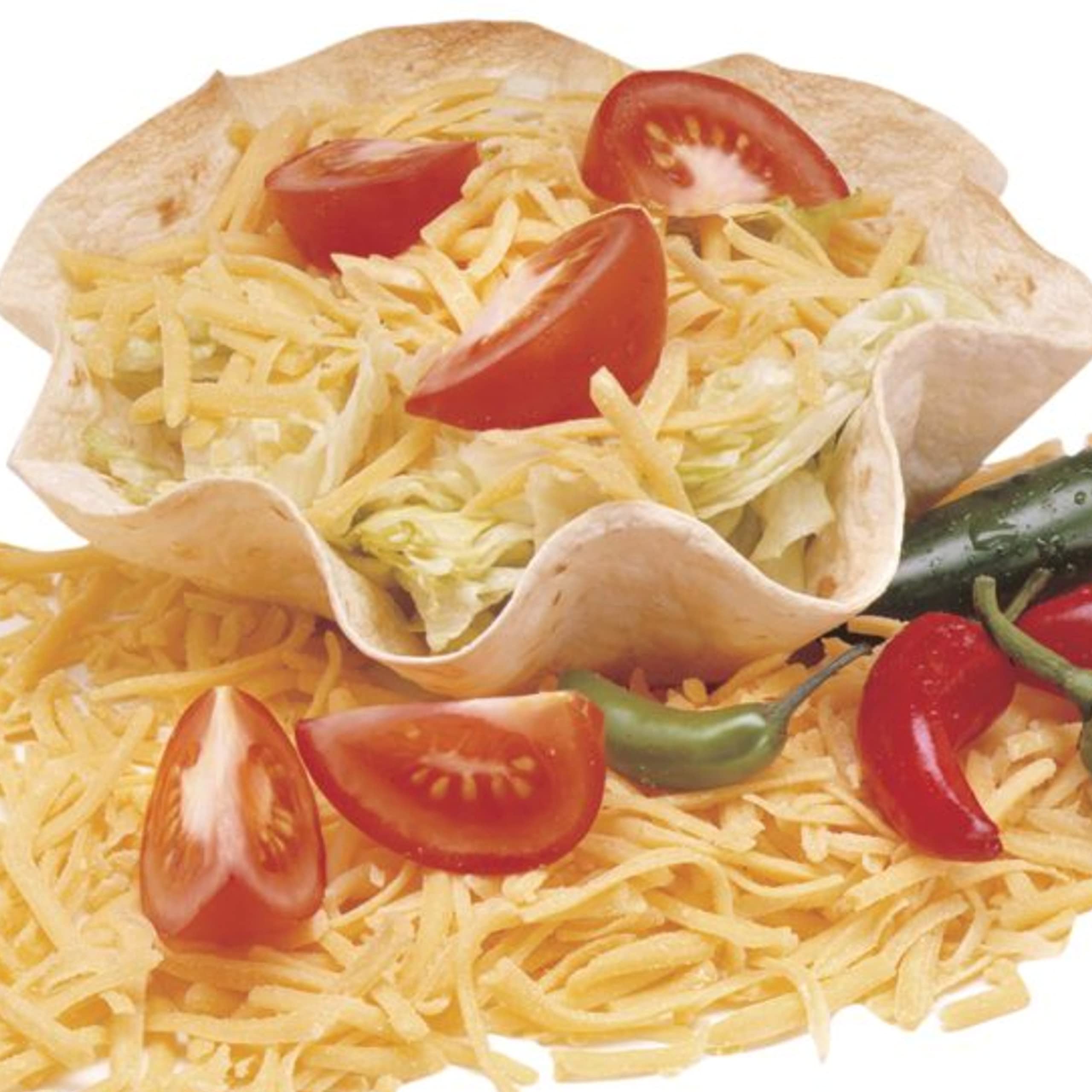 Norpro Nonstick Tortilla Bowl Bakers/Makers, Set Of 2, 1-Pack, Black