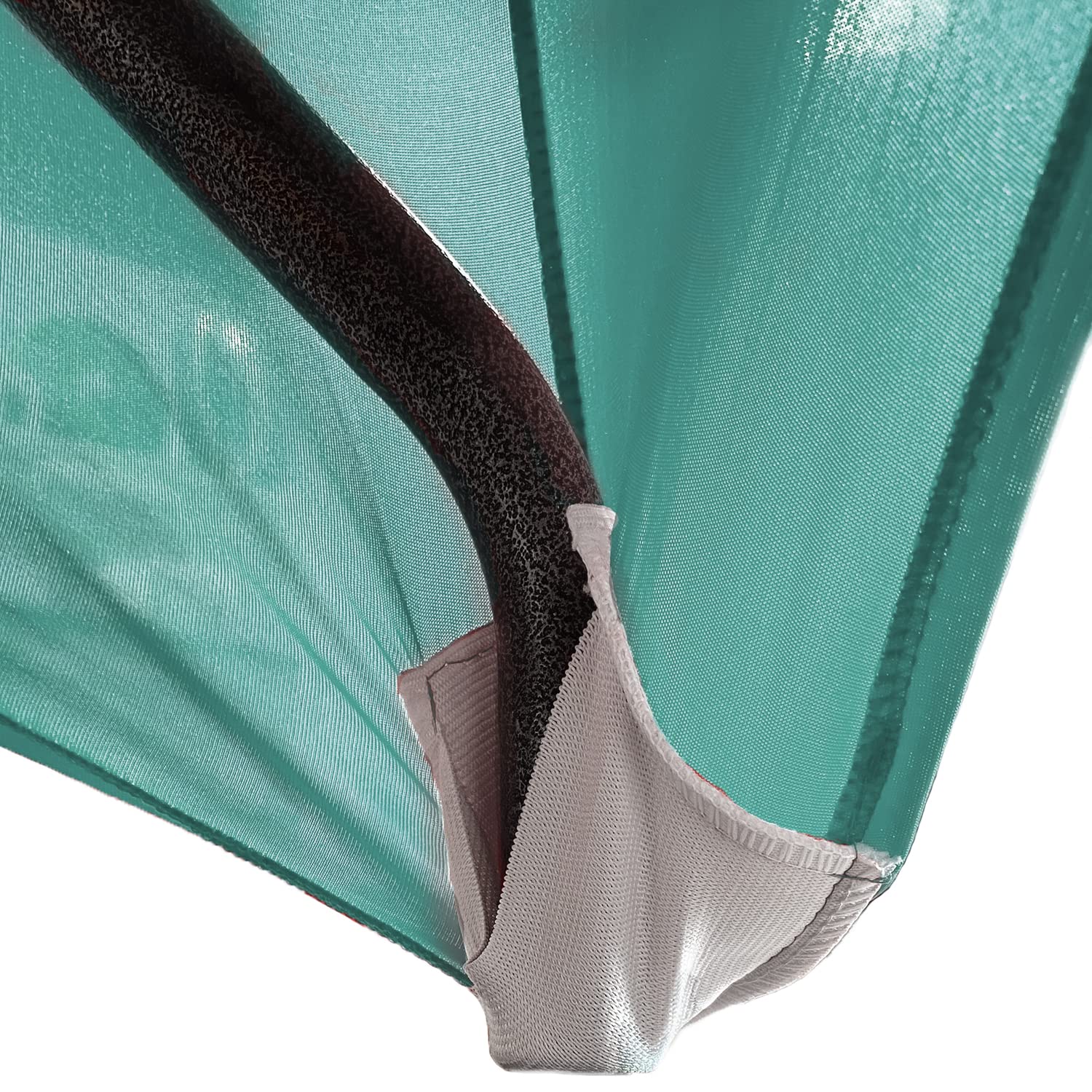 Your Chair Covers - 6 Ft Rectangular Fitted Spandex Tablecloths Patio Table Cover Stretchable Tablecloth - Robin Egg