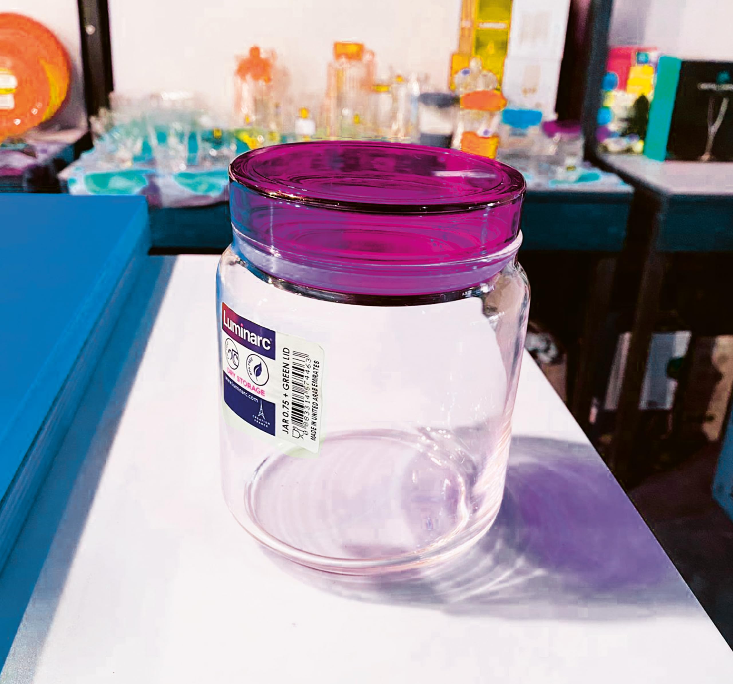 Luminarc Colorlicious Jar 750Ml (2 Pieces Set)
