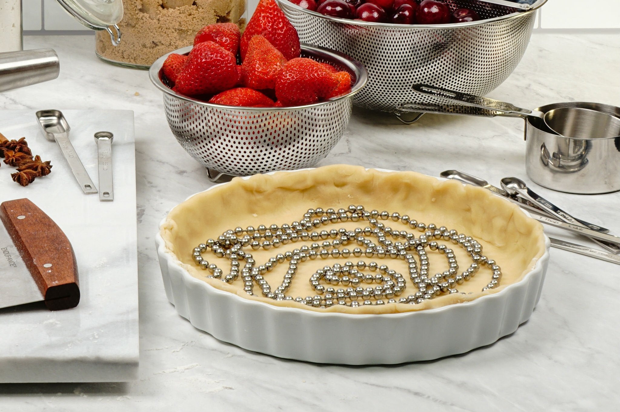 Pie Chain Beaded