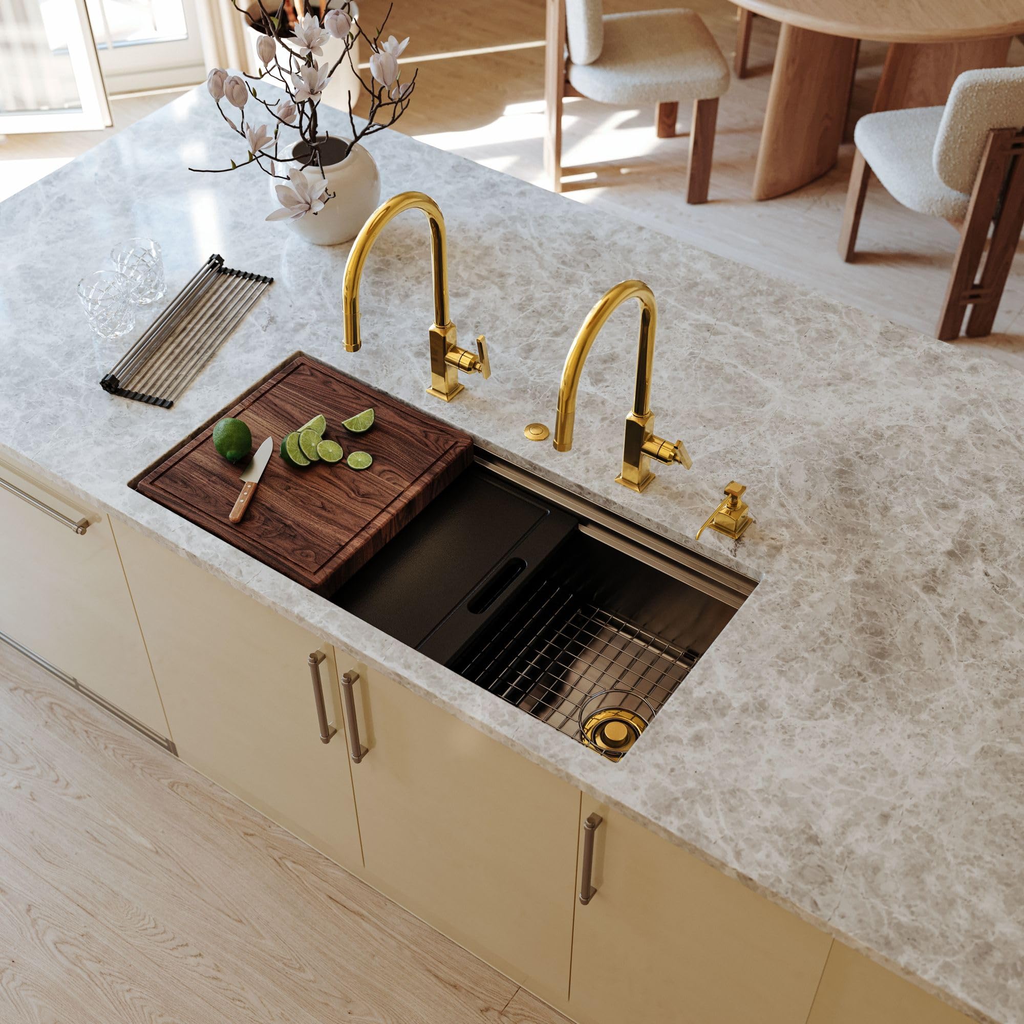 Rohl 744Apc Kitchen Accessories, Polished Chrome