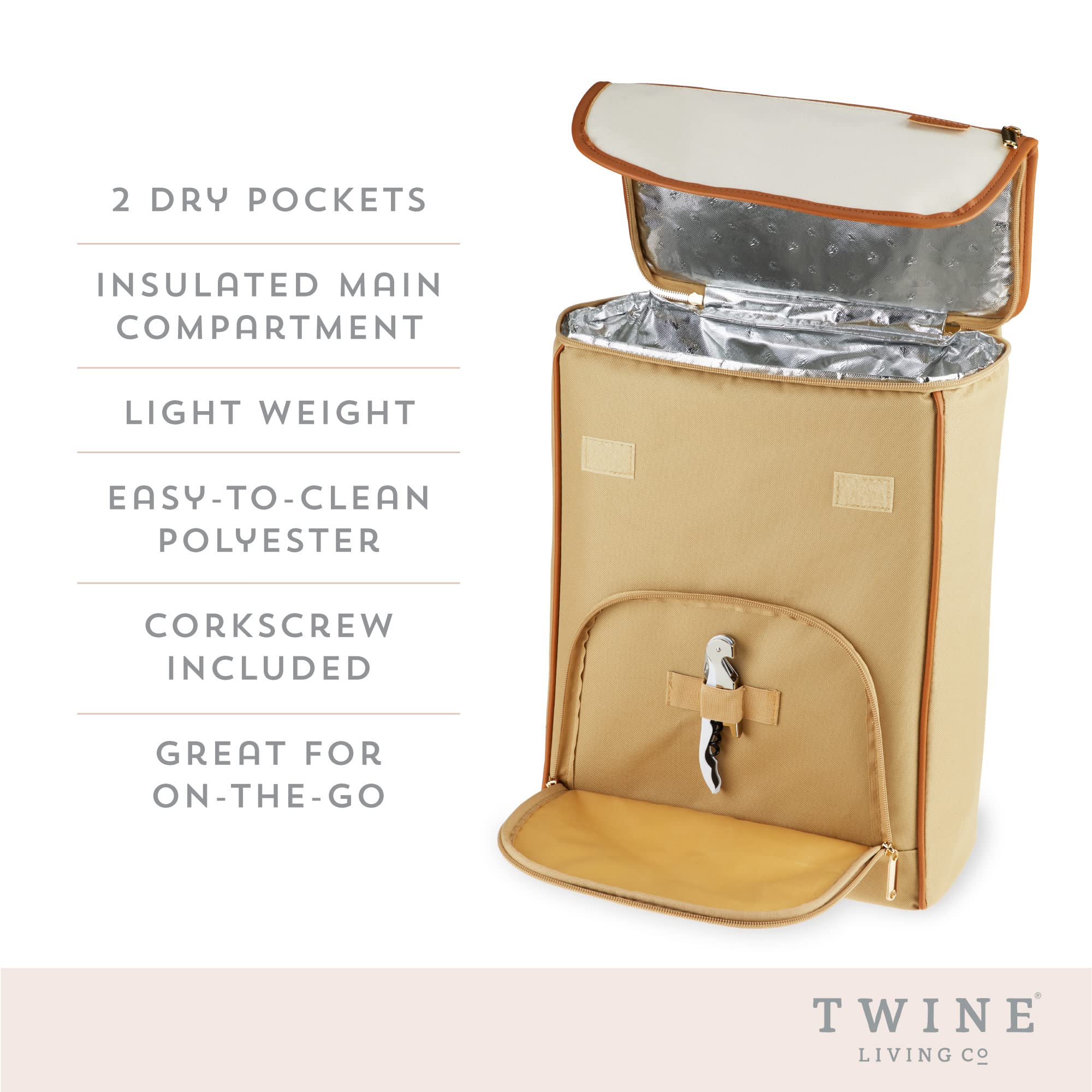 Cooler Backpack By Twine Living
