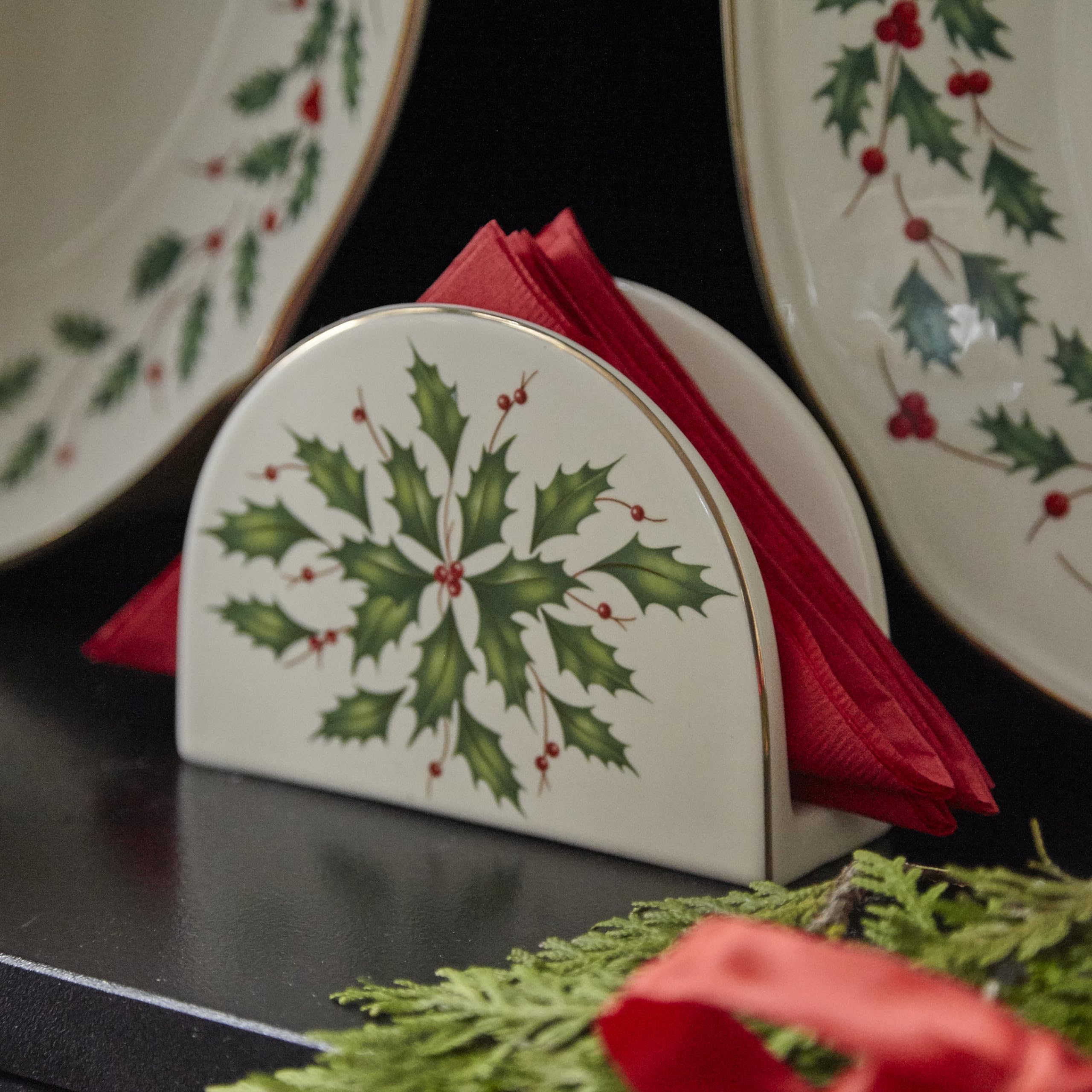 Lenox 870004 Hosting The Holidays Napkin Holder