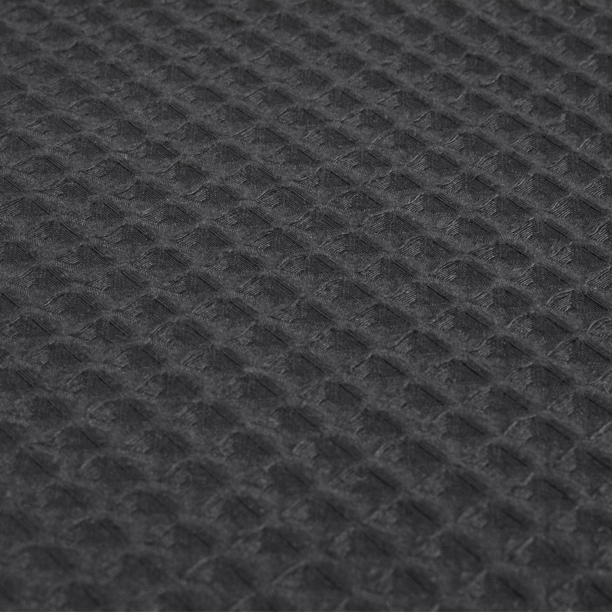 River Dream Hotel Grade No Hooks Needed Shower Curtain With Snap In Liner,Water Repellent, Machine Washable (Black, 71''X74''(W/