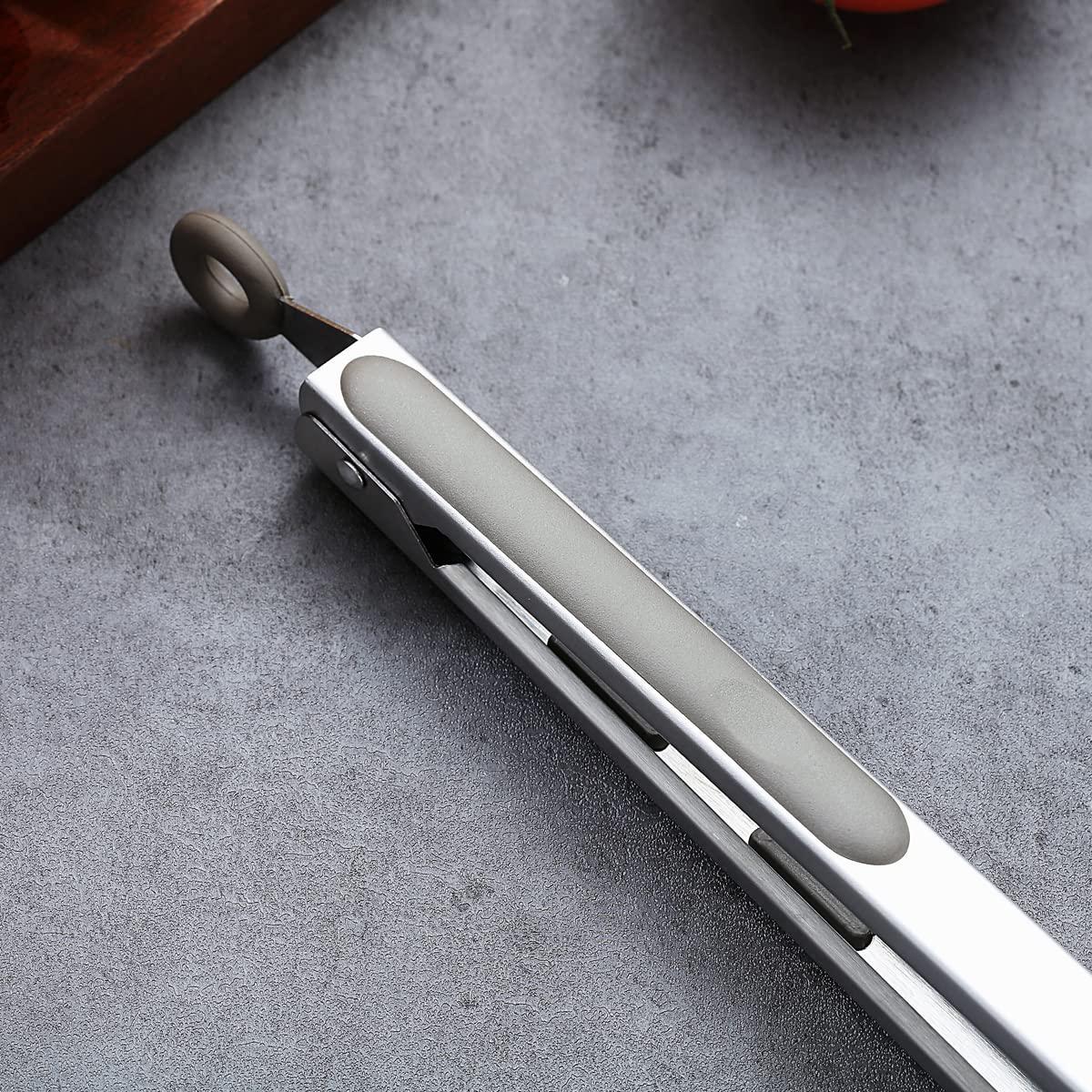 Berglander Cooking Tongs Heavy Duty Food Tongs For Cooking With Silicone Tips, Kitchen Tongs, Grill Tongs, Dishwasher Safe, Easy