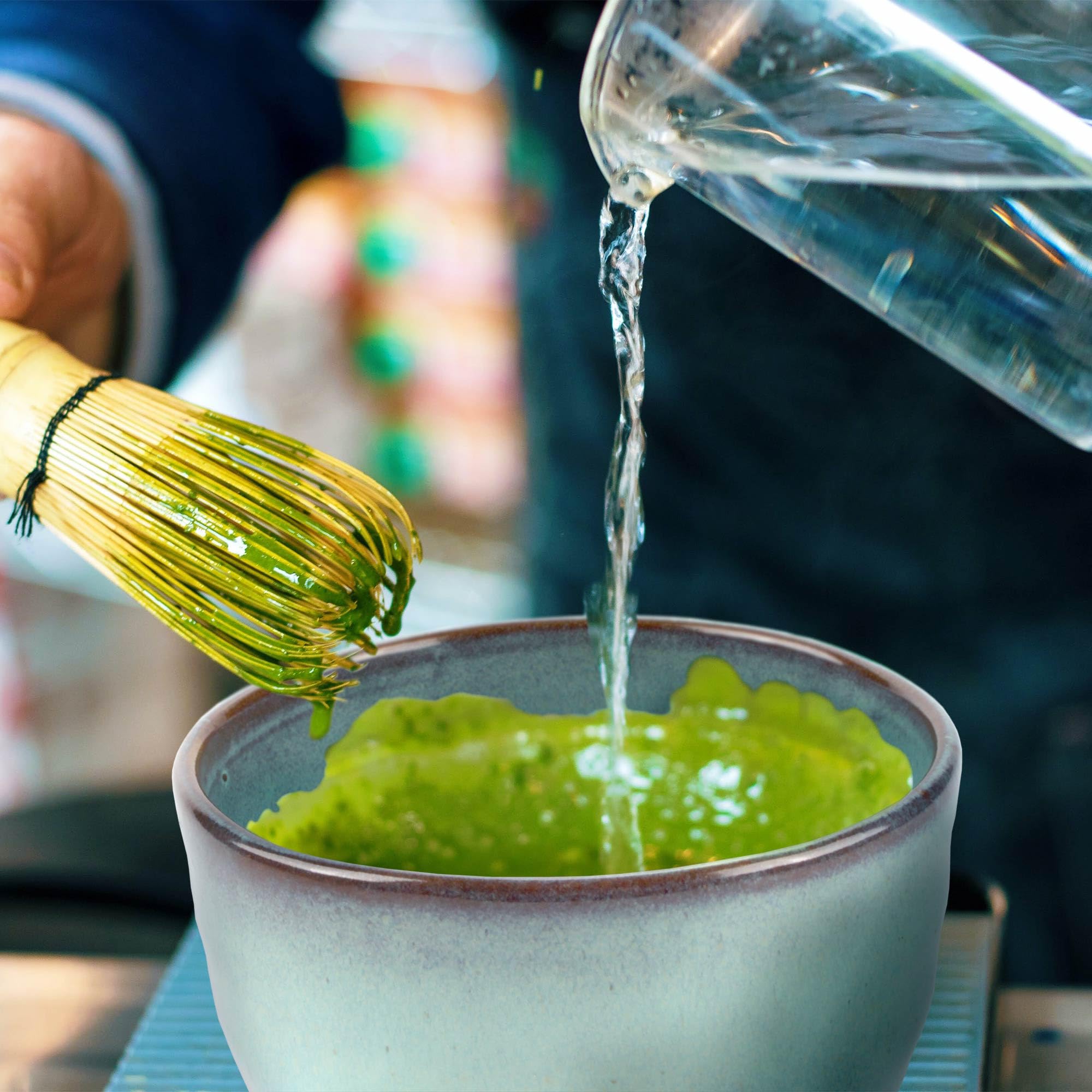 Bamboomn Matcha Traditional Tea Bowl, Black, 1 Piece