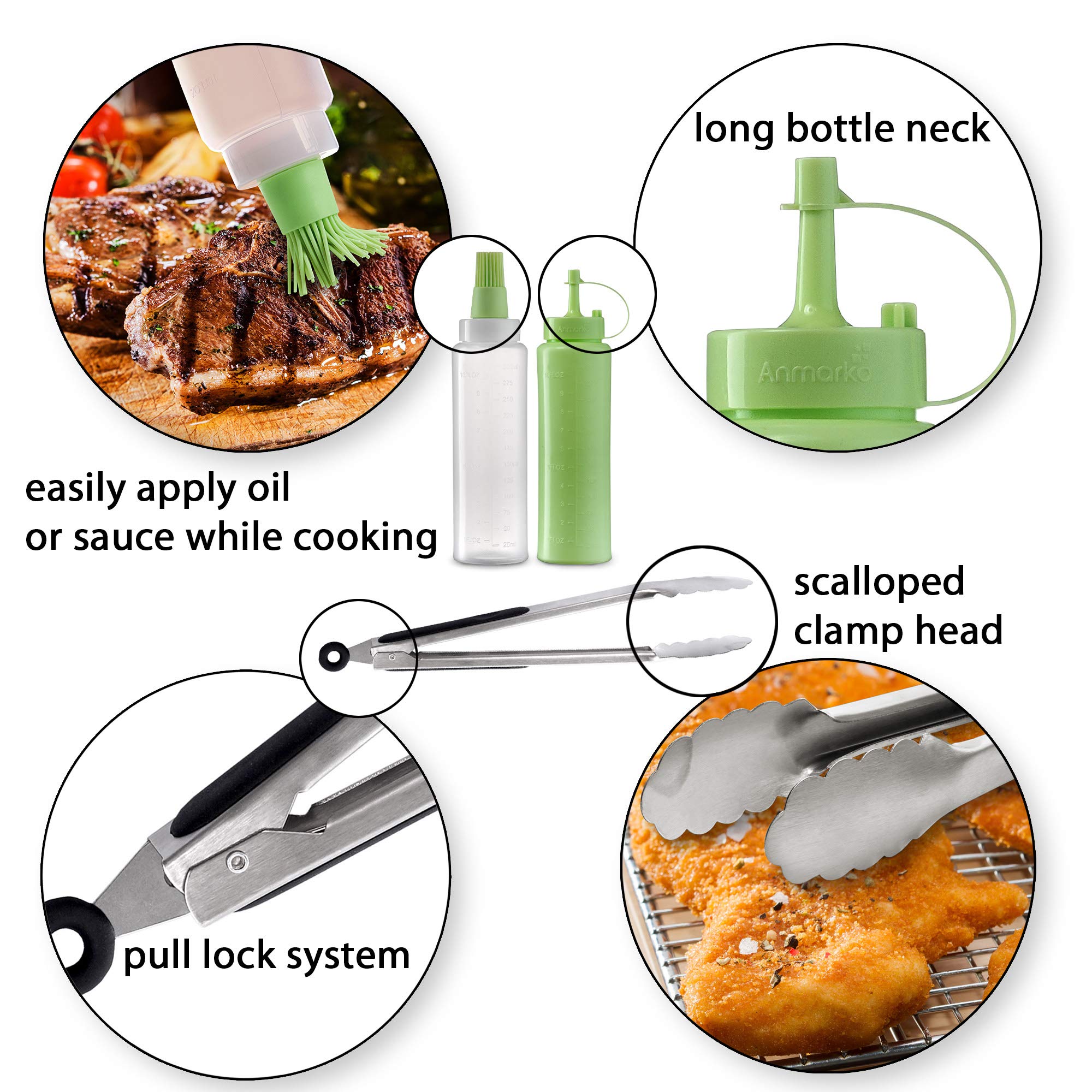 Metal Spatula Set Of 4 - Griddle Accessories Kit - Grill Flat Spatula Pancake Flipper Hamburger Turner - Metal Utensil Great For