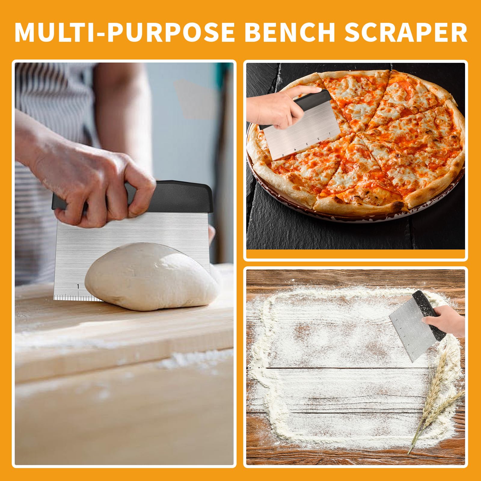 Silicone Baking Mat Sets, Dough Mat With Macaron Baking Mat Pastry Cutter Rolling Pin, Non-Stick Baking Mat, Food Safe Pastry Ma