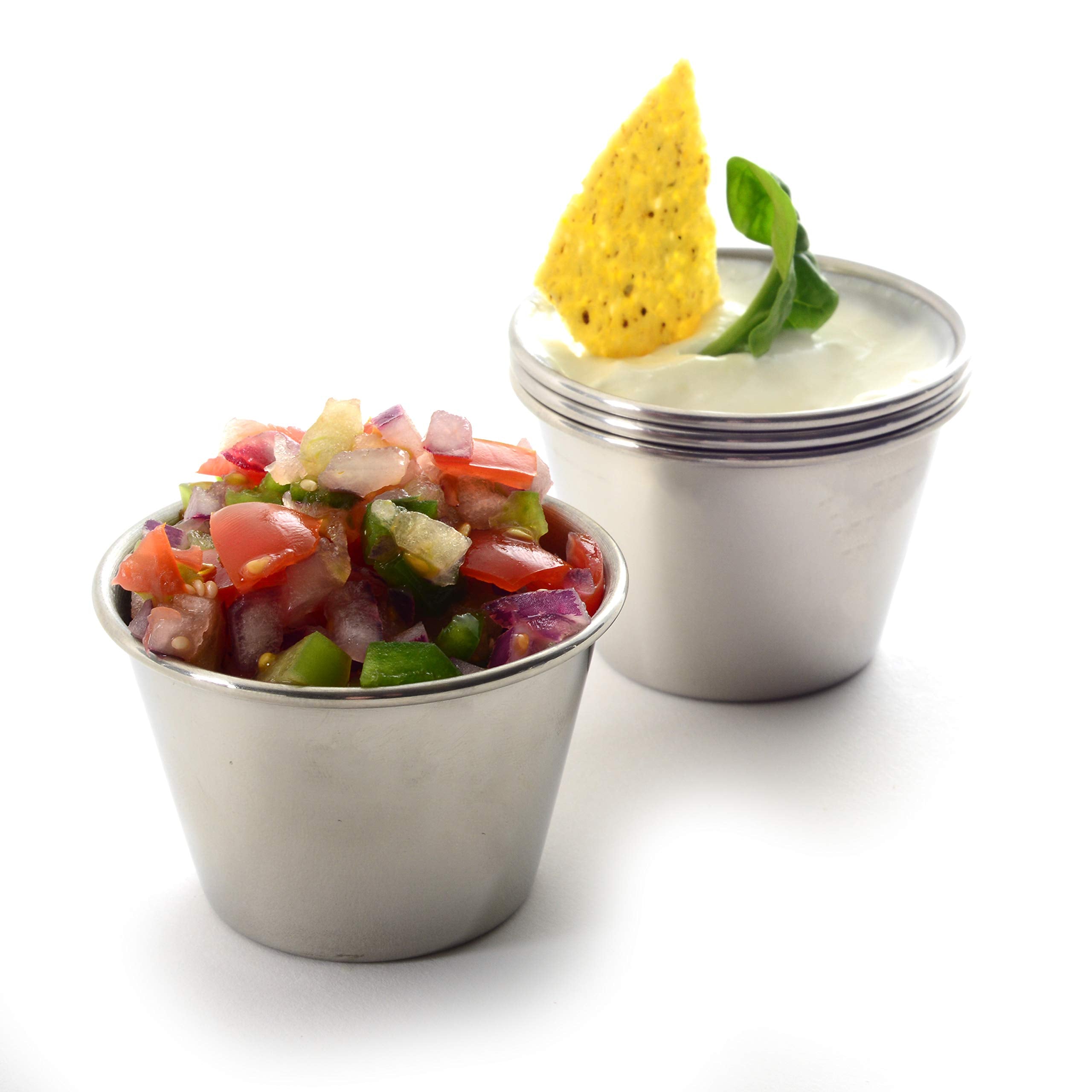 Norpro Stainless Steel Sauce Cups, Set Of 4