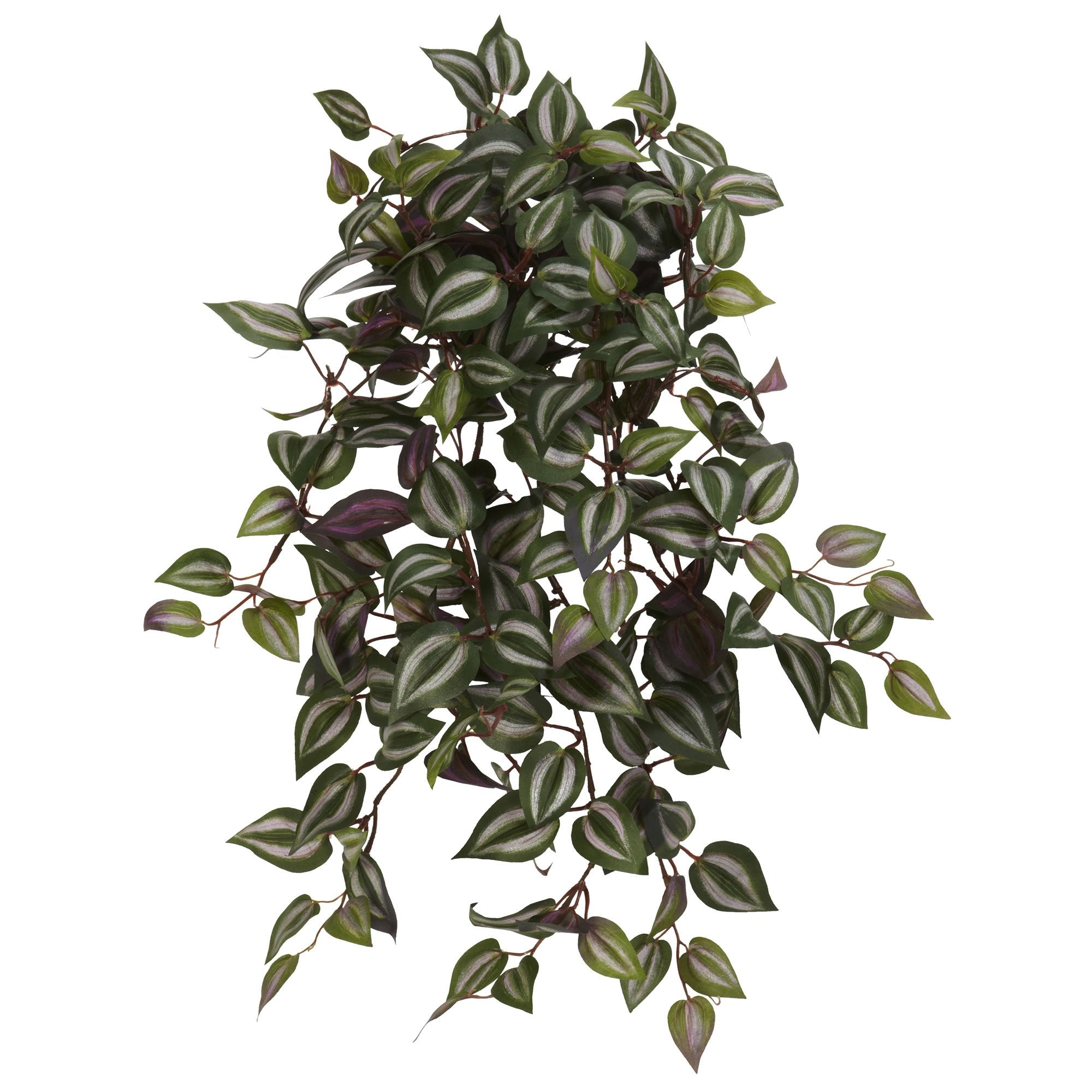 Nearly Natural 23 Wandering Jew Hanging Artificial Plant (Set of 4), Green