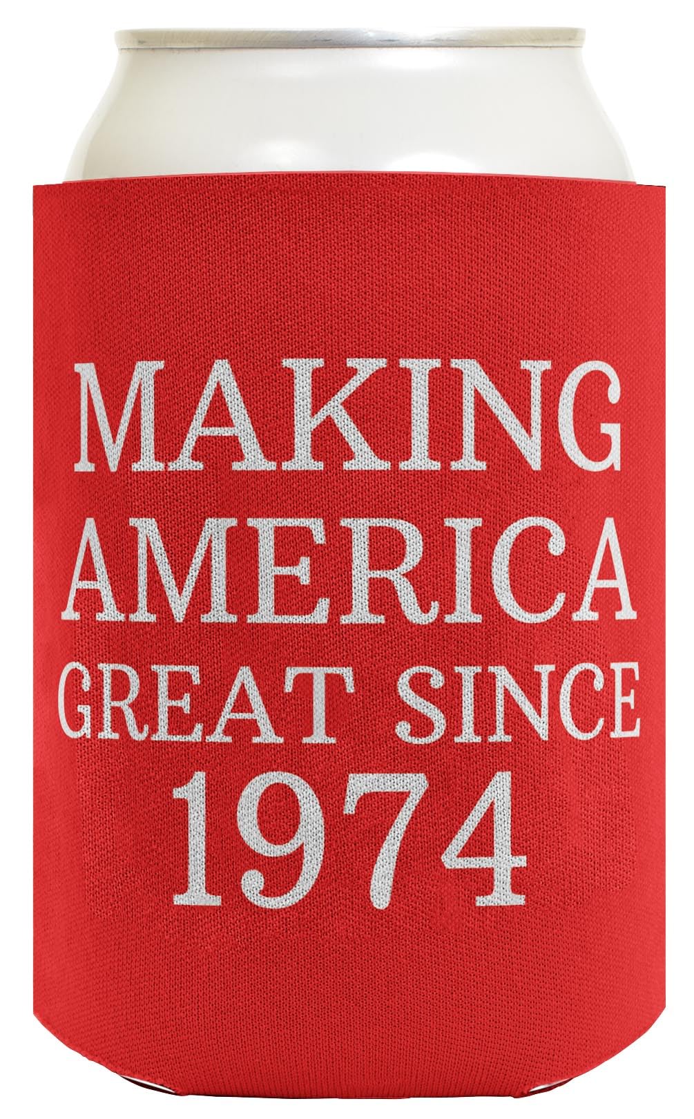 Birthday Gifts For 50Th Birthday Making America Great Since 1974 50Th Birthday Gag Gifts For Birthday Party 2 Pack Can Coolie Dr