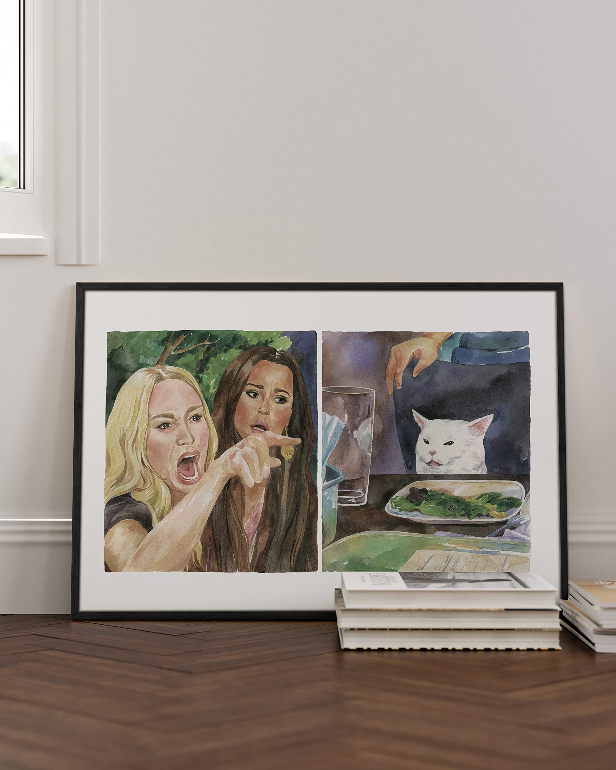 Haus And Hues Funny Wall Art - Funny Posters For College Dorm, Meme Posters, Funny Wall Decor, Meme Posters For Teens, Funny Art