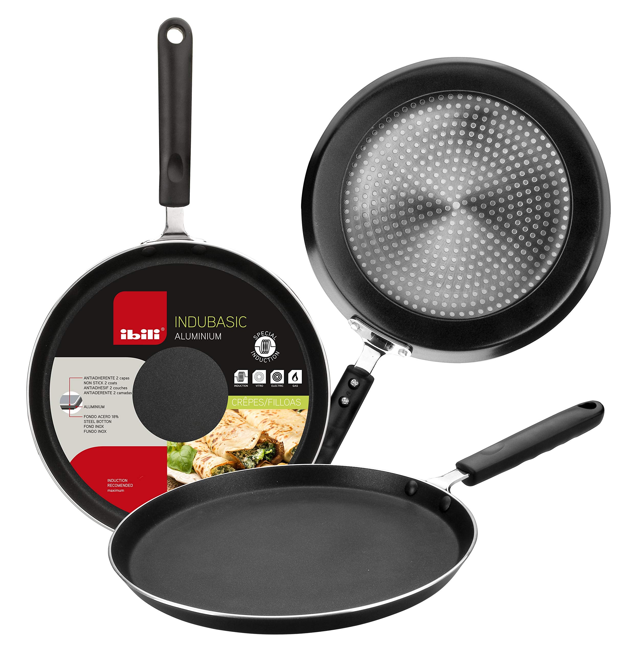 Ibili 405826 - Skillet Pan Indubasic 26Cm Aluminum