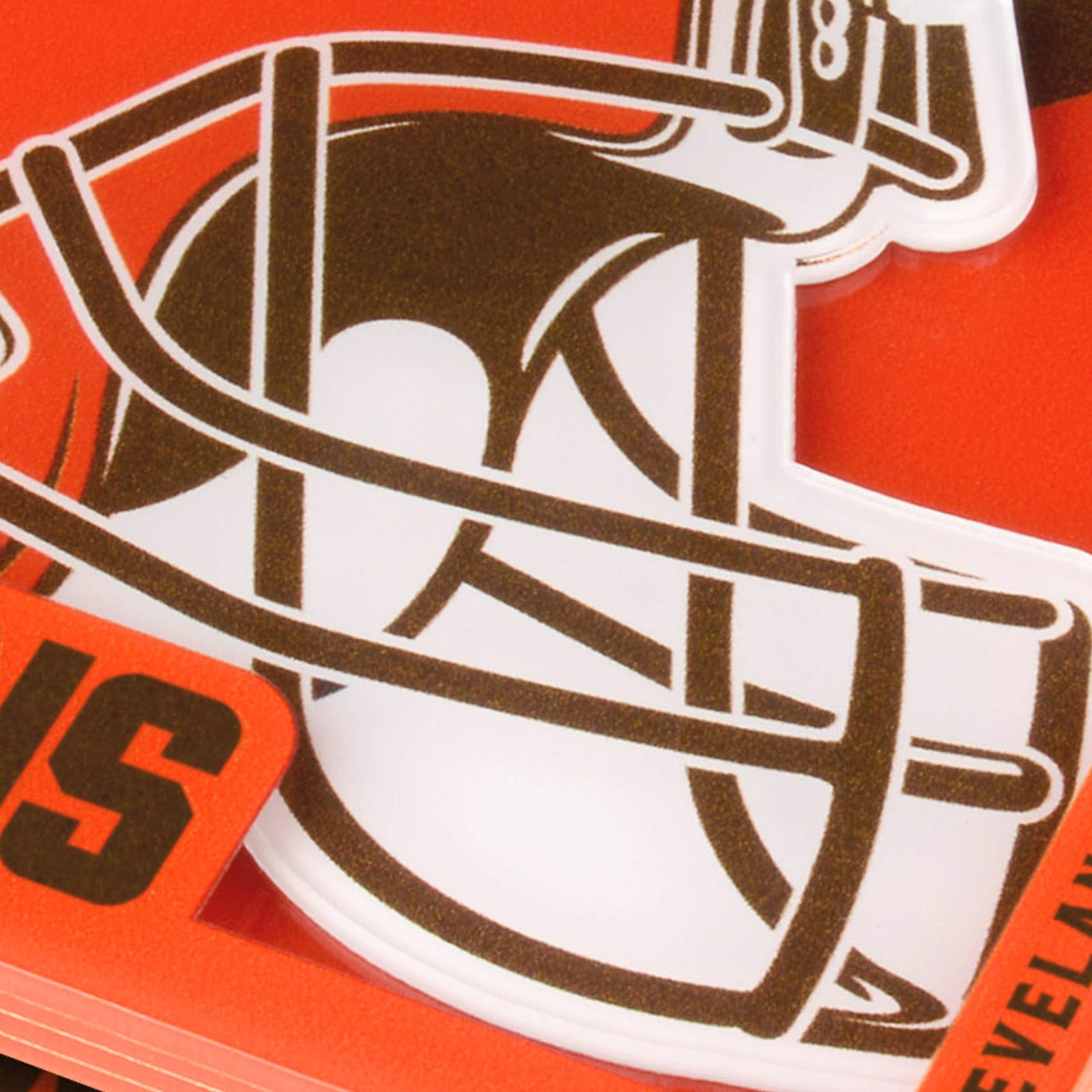 Youthefan Nfl Cleveland Browns 3D Logo Series Coasters