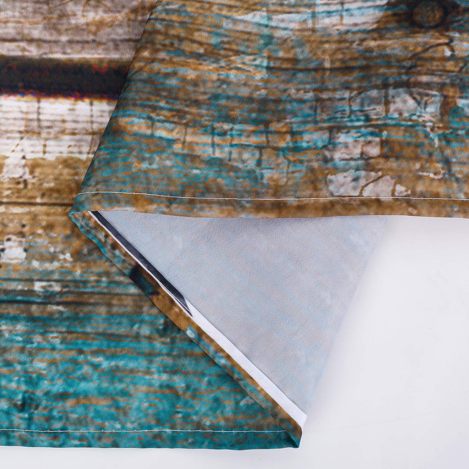 Rosielily Stall Shower Curtain, Small Shower Curtain 36 X 72 Inches, Rustic Shower Curtain Set, Daisy Shower Curtai American Cou