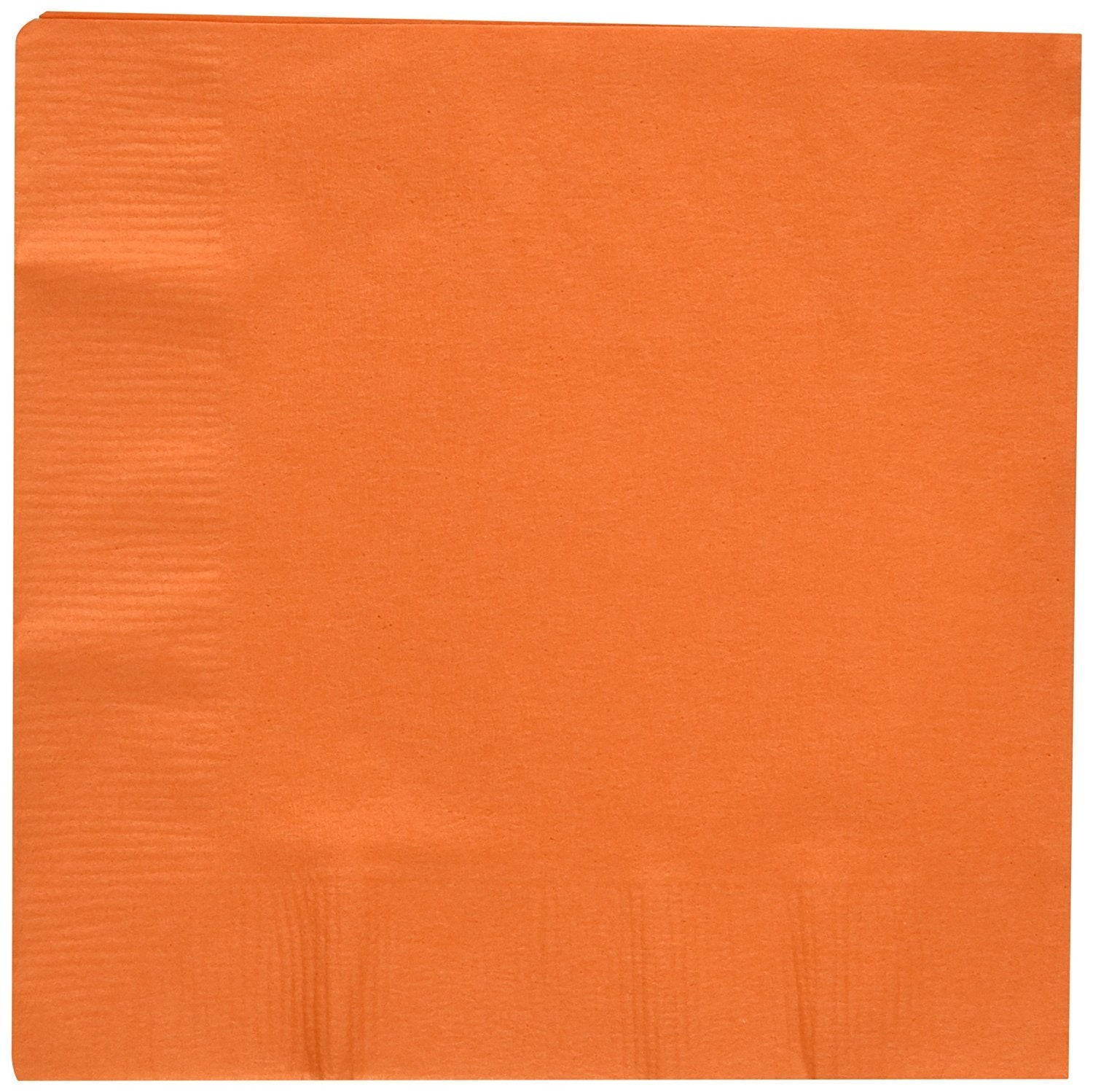 Creative Converting Luncheon Napkins 6.5X6.5 50/PkgSunkissed Orange