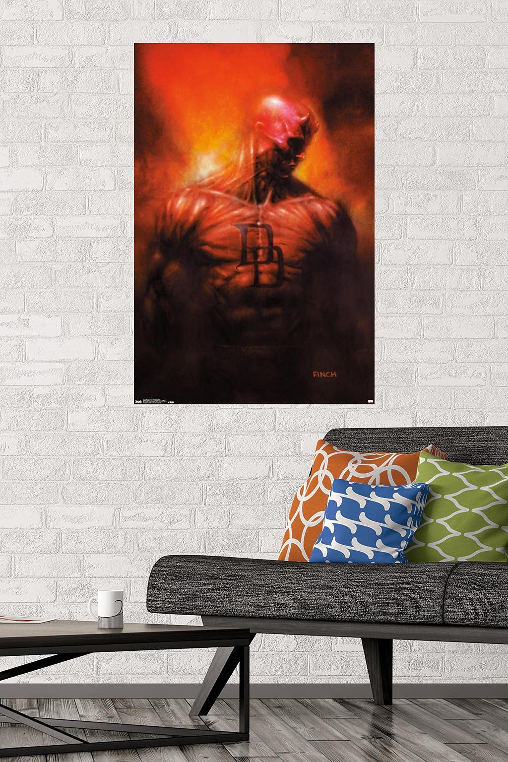 Trends International Marvel Comics - Daredevil - Shadowland: After The Fall Cover #1 Wall Poster, 22.375'' X 34'', Premium Unfra