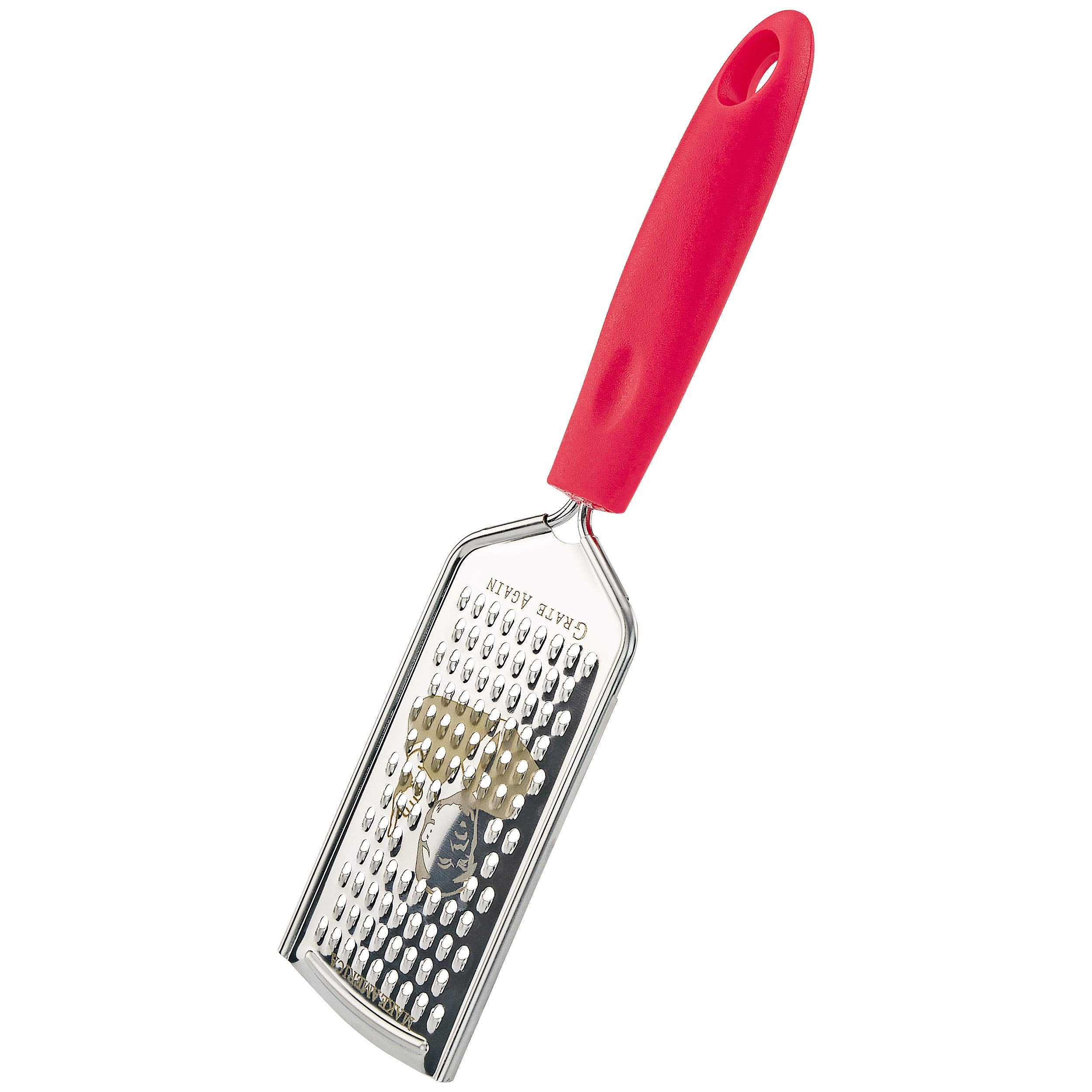 Fairly Odd Novelties Cheese Grater - Make America Grate Again - Stainless Steel - One Size - Silver - Model FON-10244